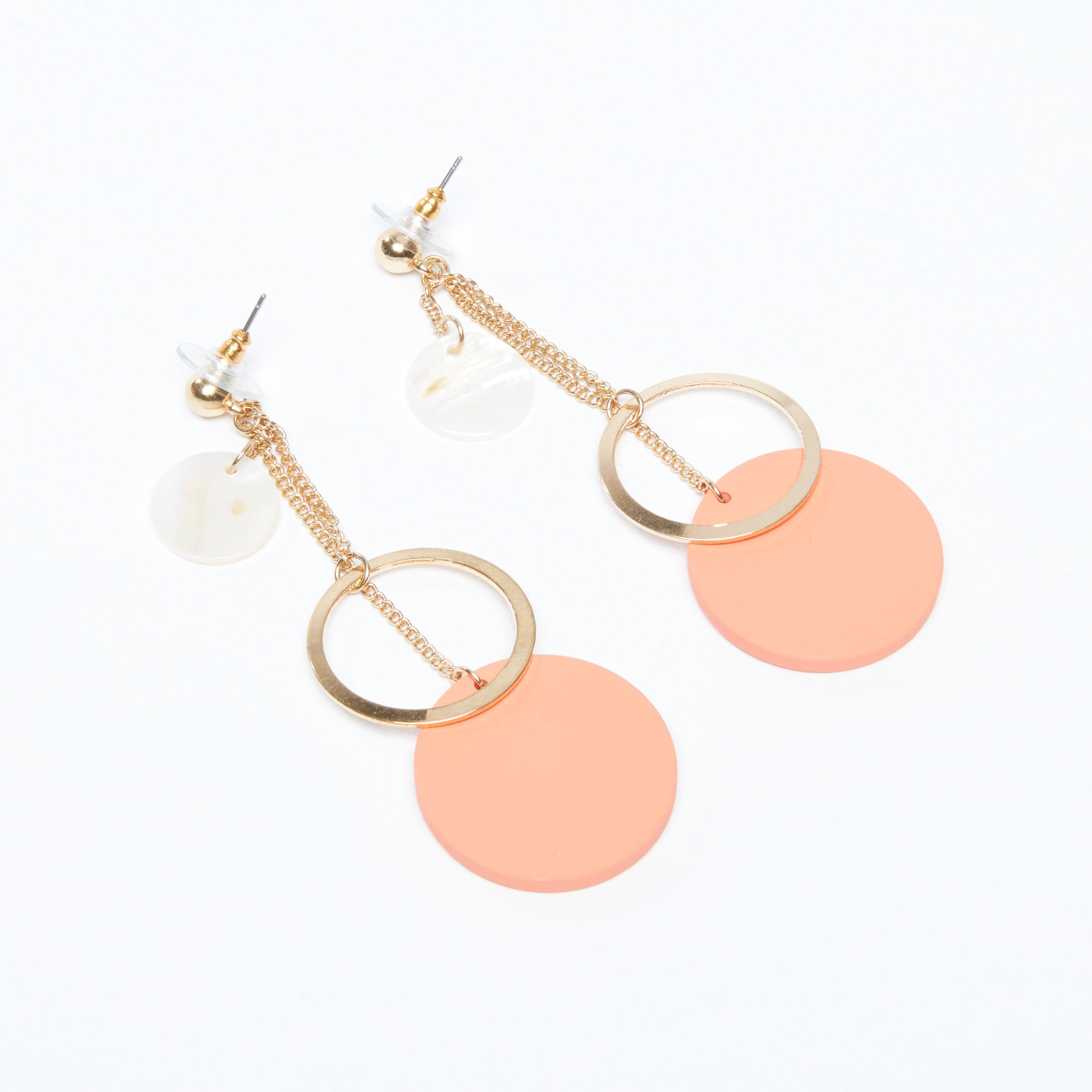 Metallic Dangling Earrings with Push Back Closure-women-watchesandjewellery-jewellery-earrings-image-3
