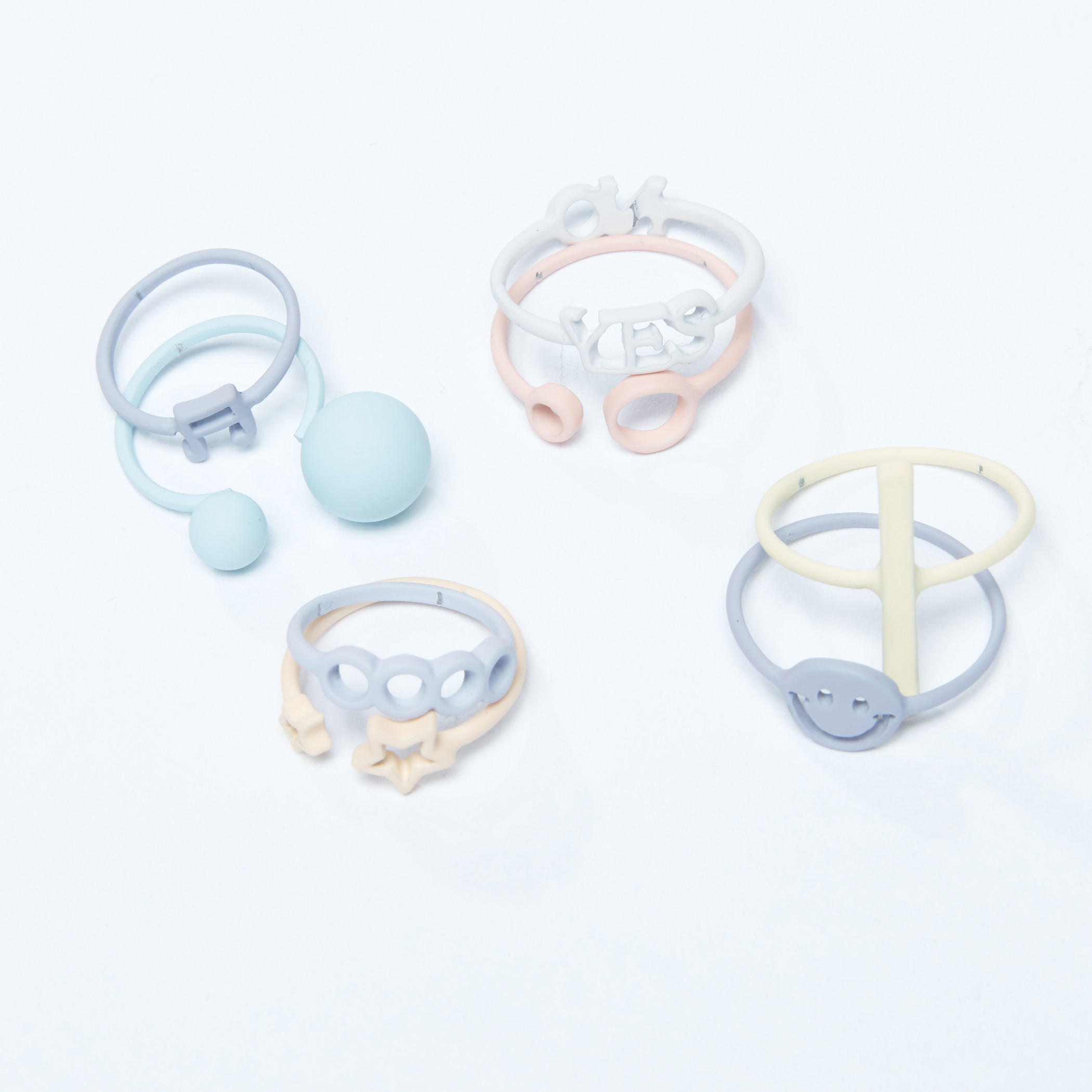 Assorted Finger Ring - Set of 8-women-watchesandjewellery-jewellery-rings-image-1