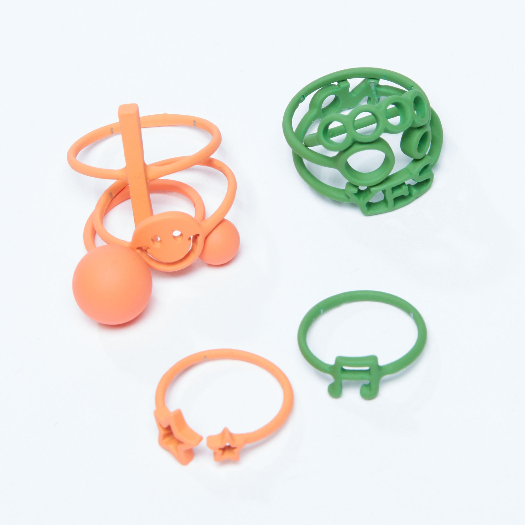 خواتم متنوّعة - طقم من 8 قطع-women-watchesandjewellery-jewellery-rings-image-1