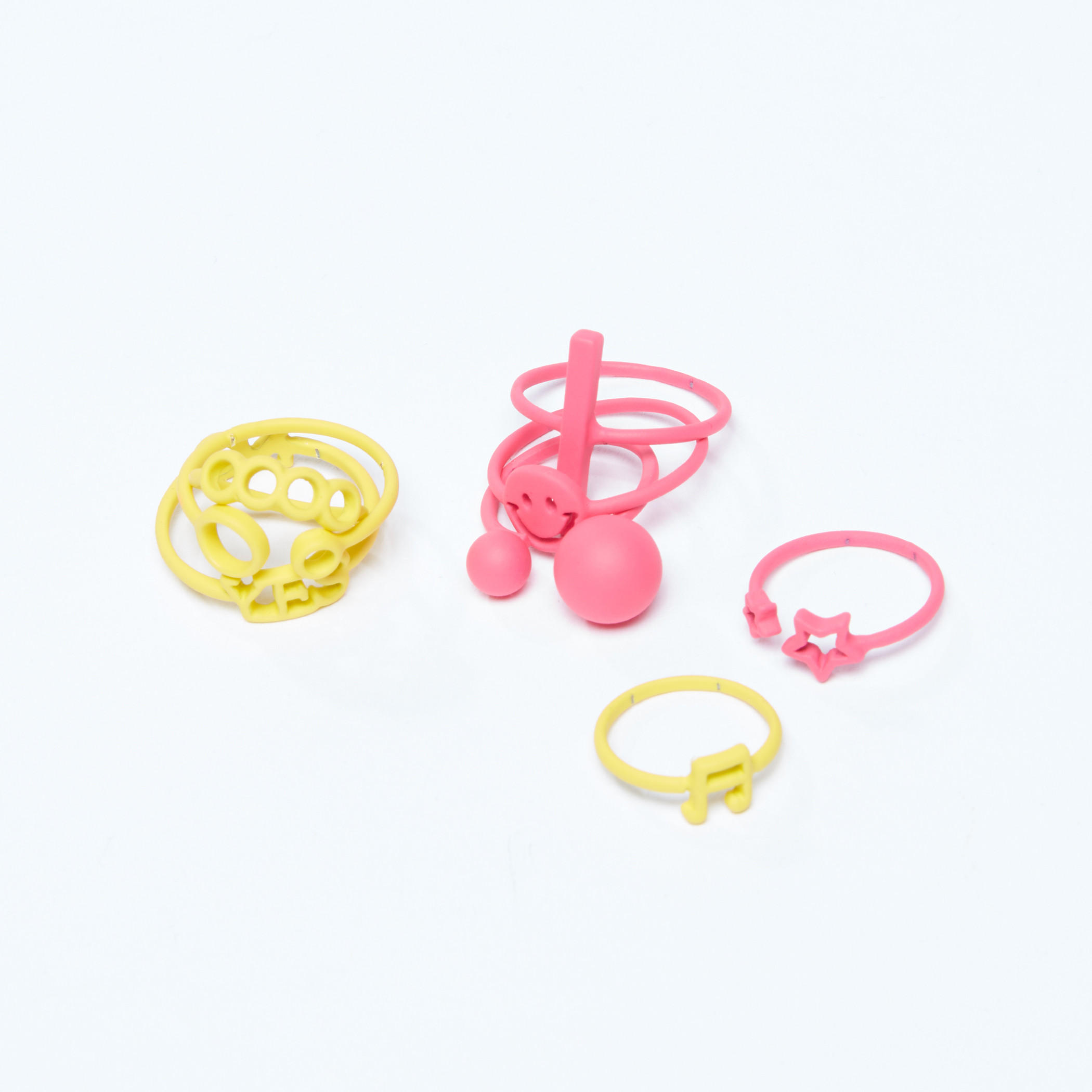 خواتم ميتاليك متنوّعة - طقم من 8 قطع-women-watchesandjewellery-jewellery-rings-image-1