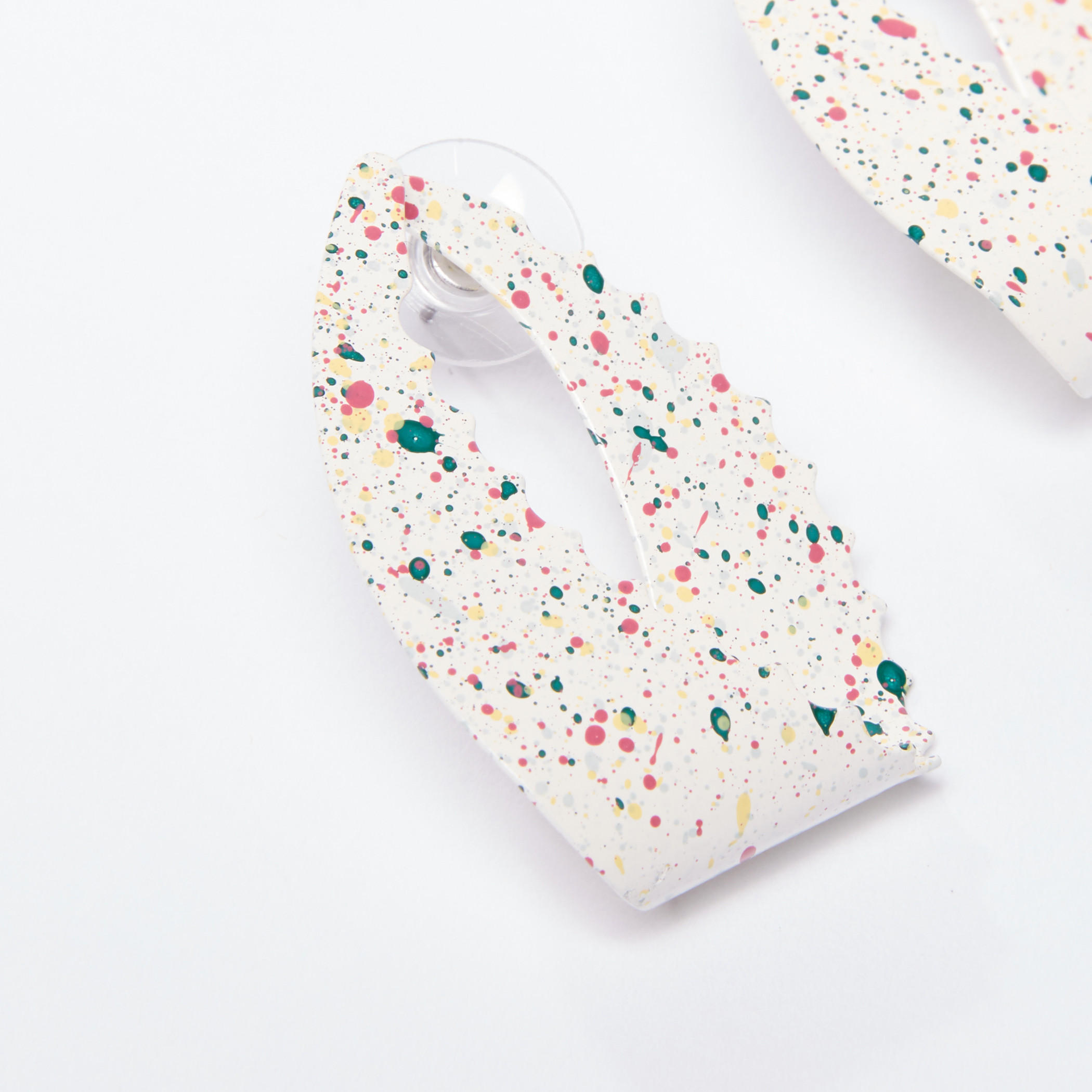 Printed Earring  with Push Back Closure-women-watchesandjewellery-jewellery-earrings-image-1
