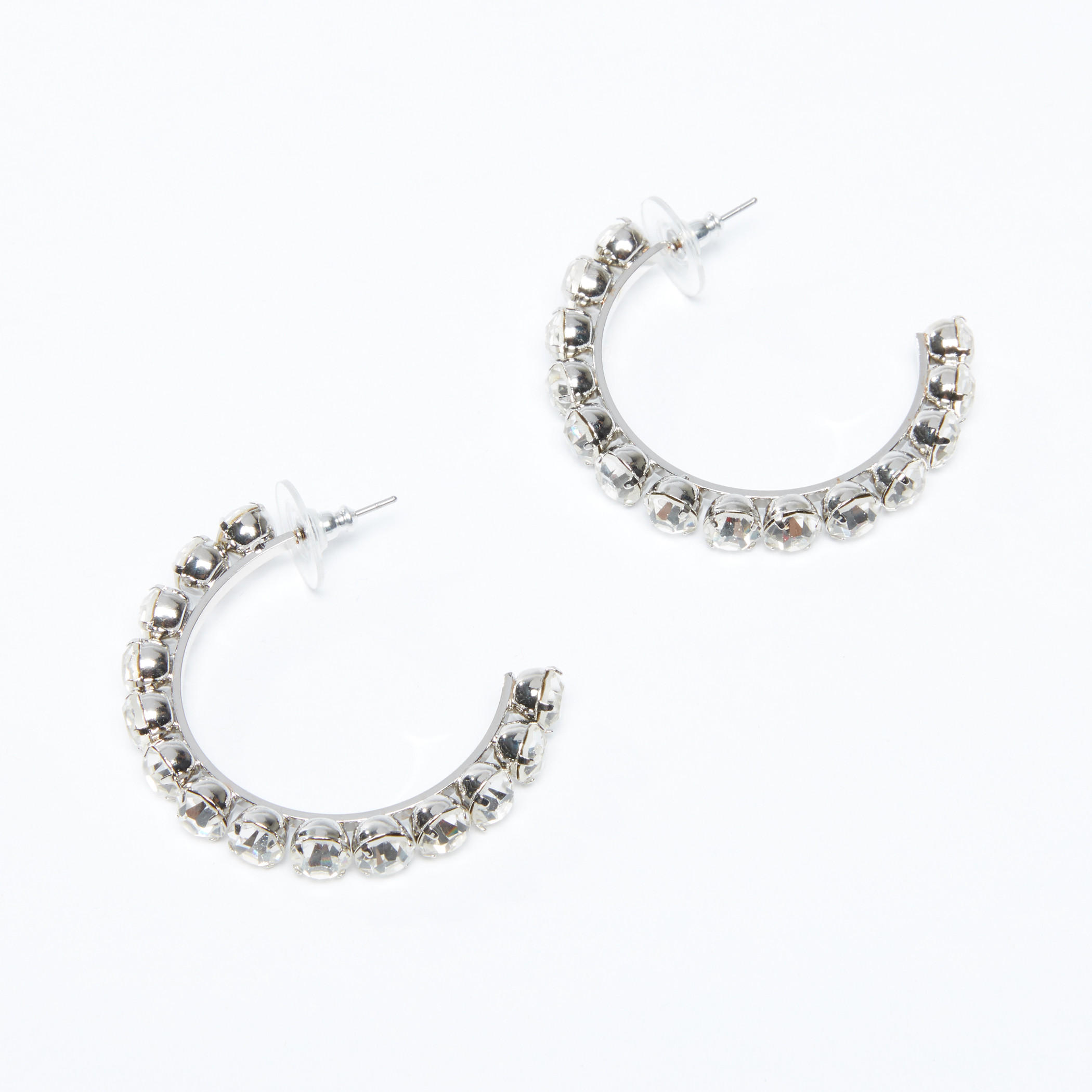 أقراط مرصعة بمكبس إغلاق-women-watchesandjewellery-jewellery-earrings-image-1