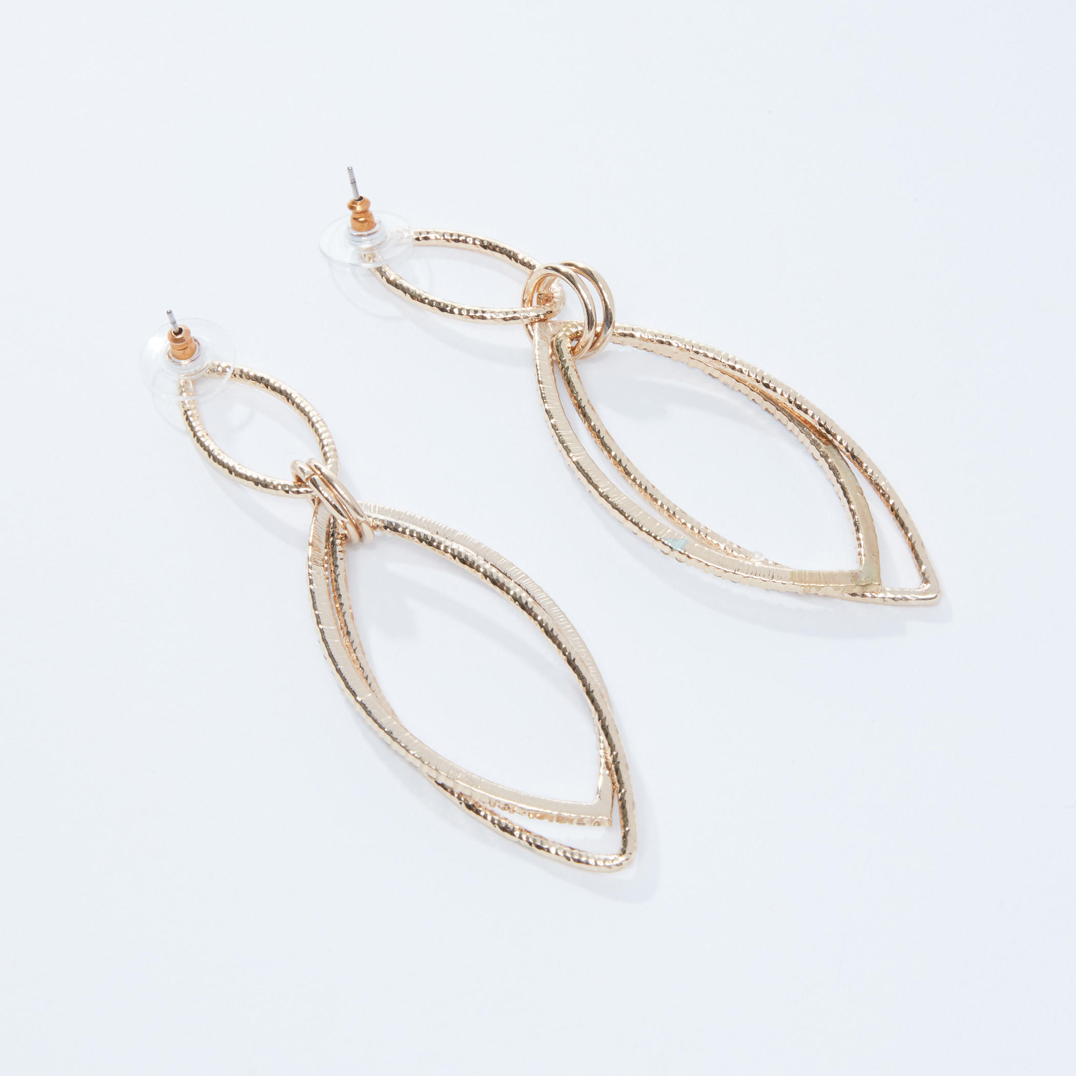 Studded Dangling Earrings with Push Back Closure-women-watchesandjewellery-jewellery-earrings-image-3