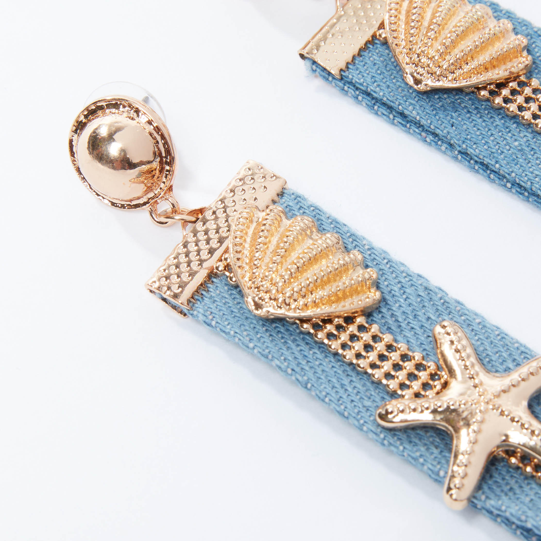 أقراط مزينة بمكبس إغلاق-women-watchesandjewellery-jewellery-earrings-image-3