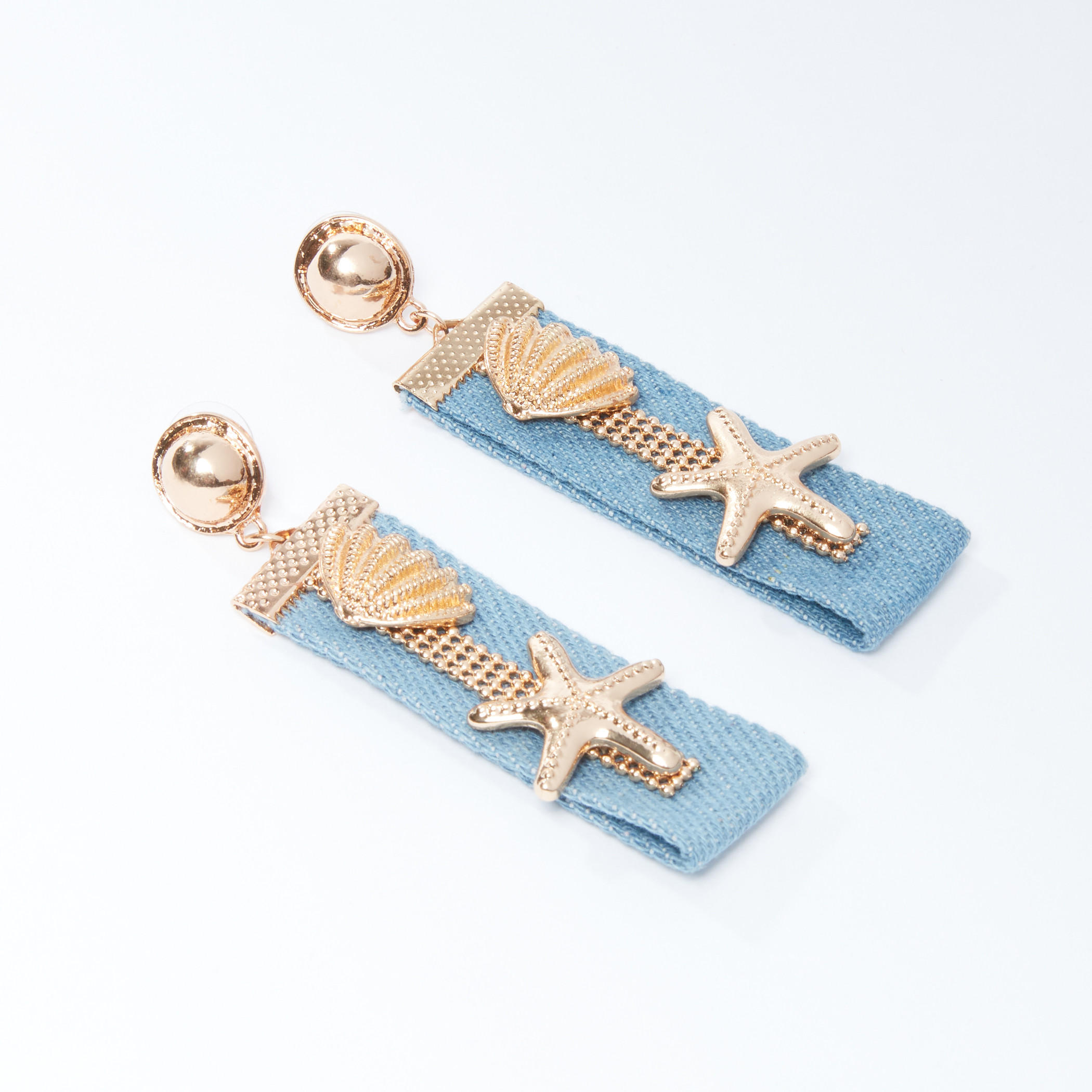 أقراط مزينة بمكبس إغلاق-women-watchesandjewellery-jewellery-earrings-image-2