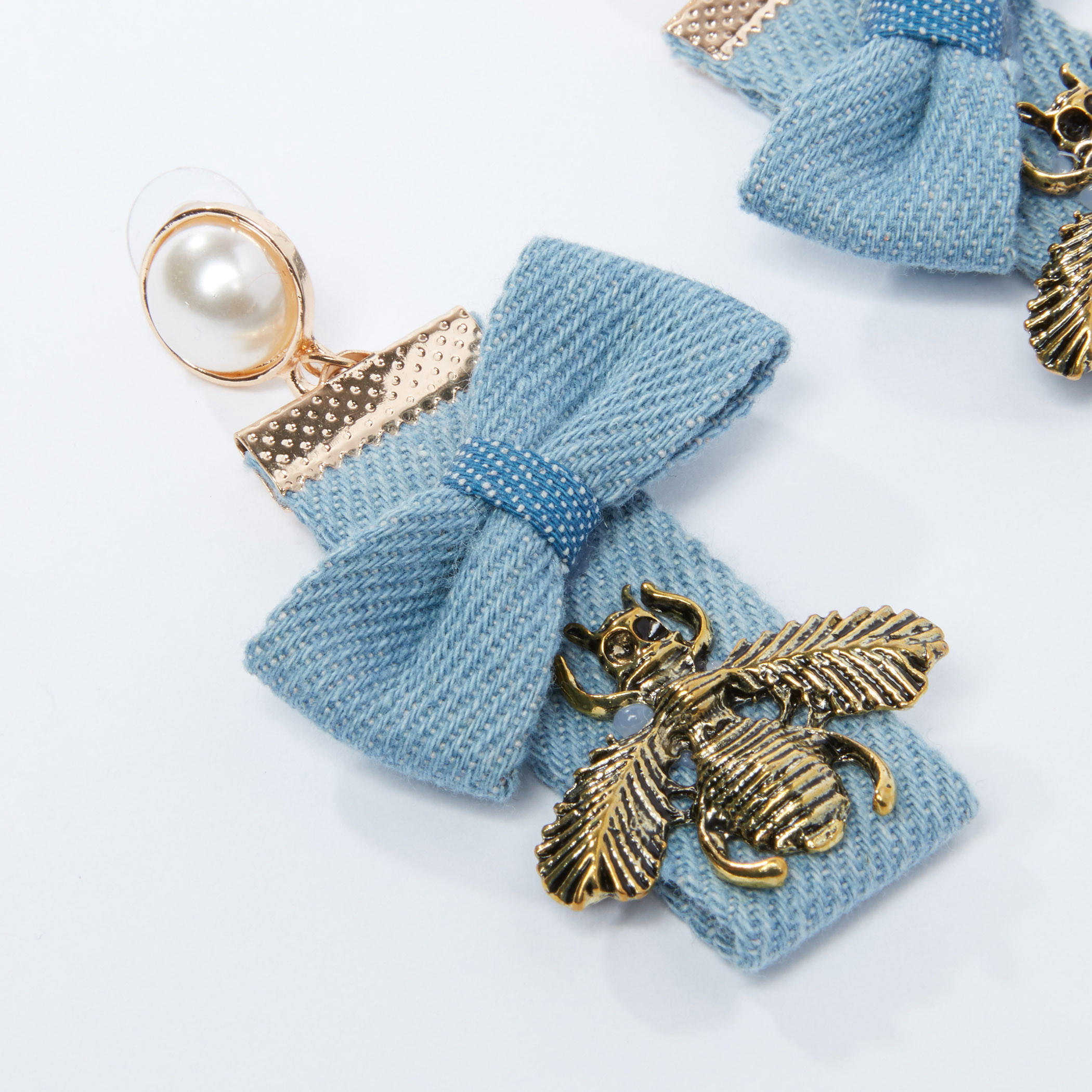 أقراط مزينة بمكبس إغلاق-women-watchesandjewellery-jewellery-earrings-image-3