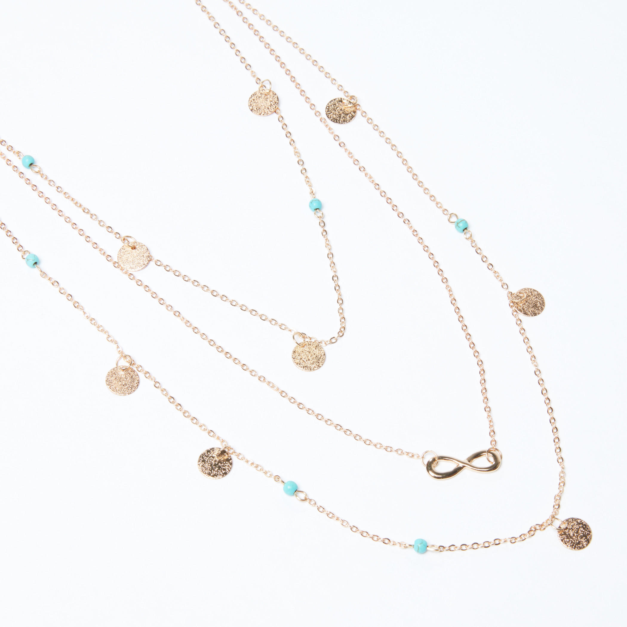 اسوارة طبقات بدلّاية بمشبك إغلاق-women-watchesandjewellery-jewellery-necklacesandpendants-image-1