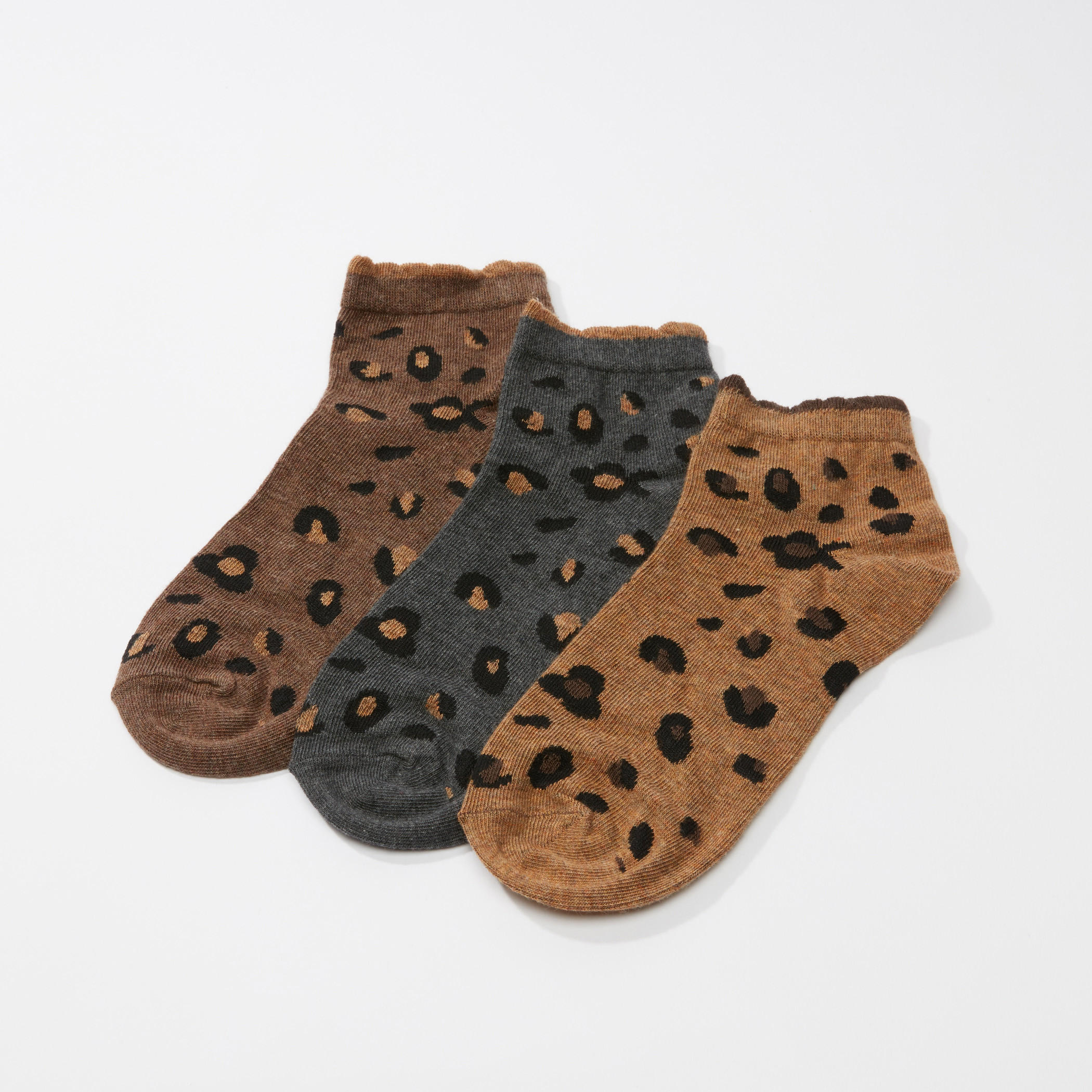 Printed Ankle Length Socks - Set of 3-women-socksandstockings-image-1