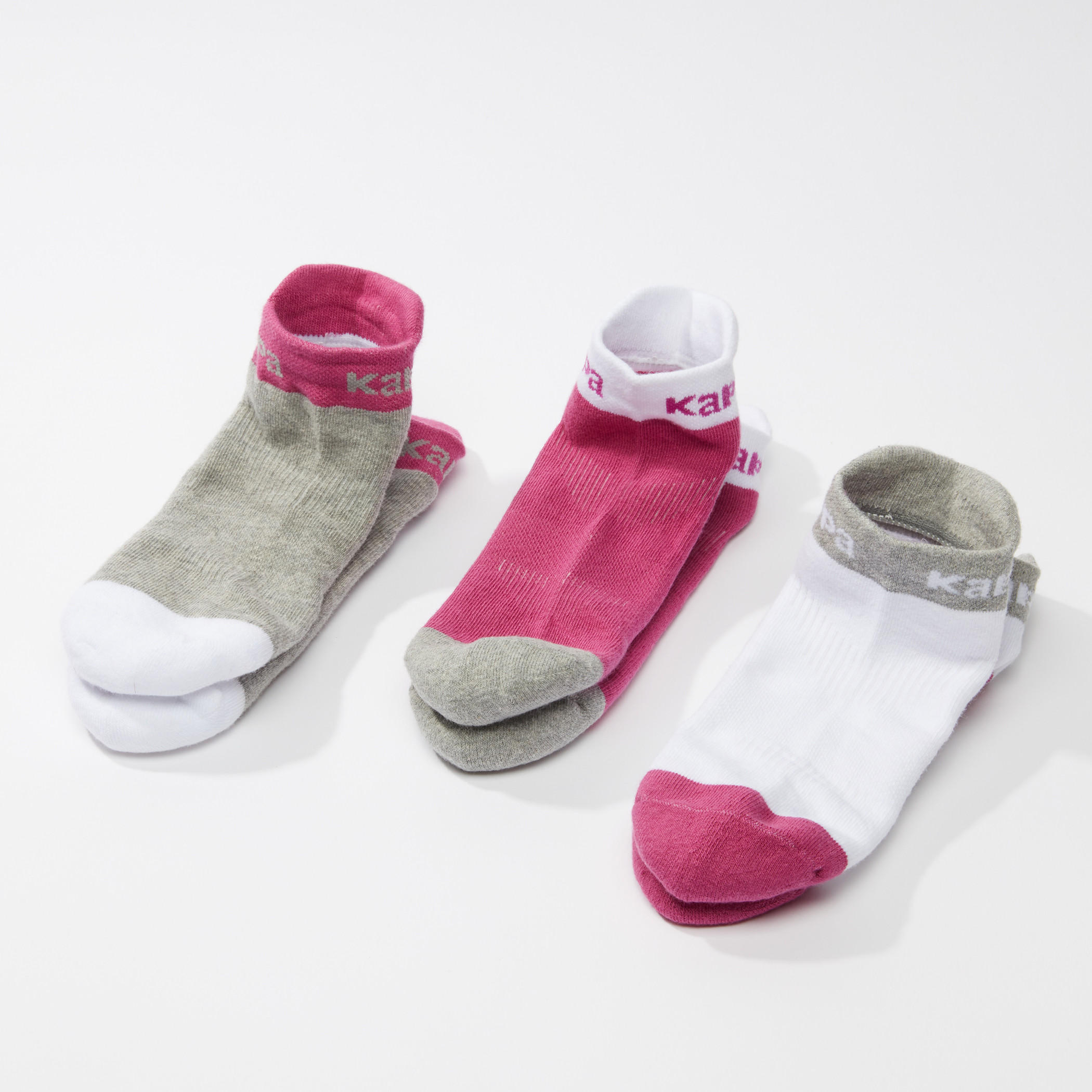 جوارب بطول الكاحل بنقش مطبوع من كابا - مجموعة من ثلاثة أزواج-women-socksandstockings-image-2