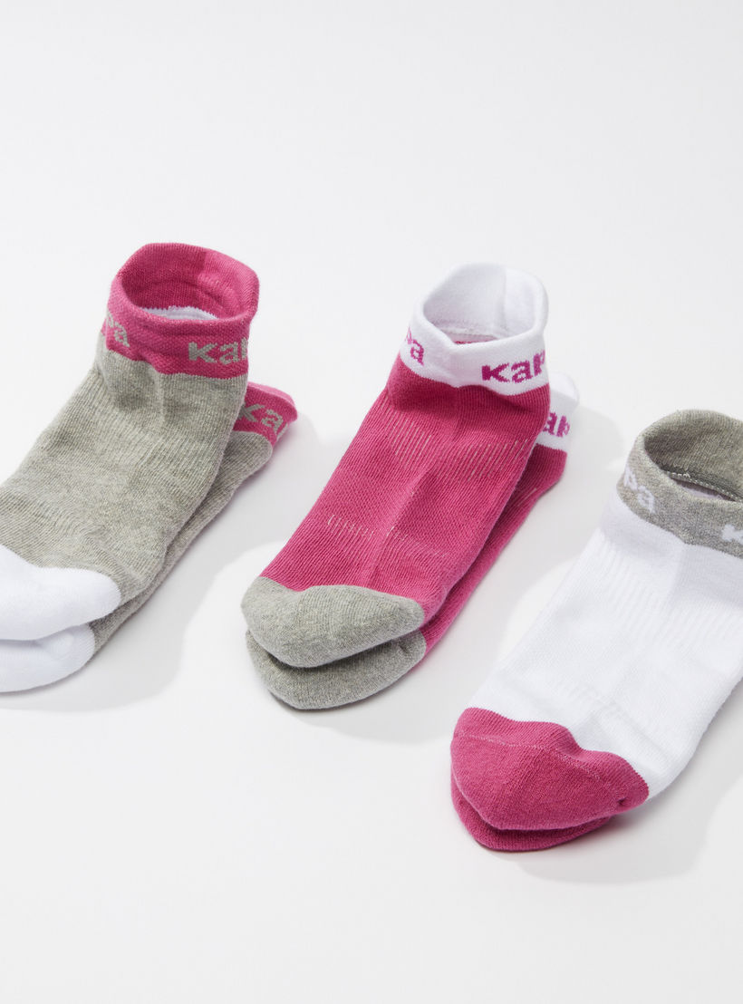 جوارب بطول الكاحل بنقش مطبوع من كابا - مجموعة من ثلاثة أزواج-women-socksandstockings-image-2
