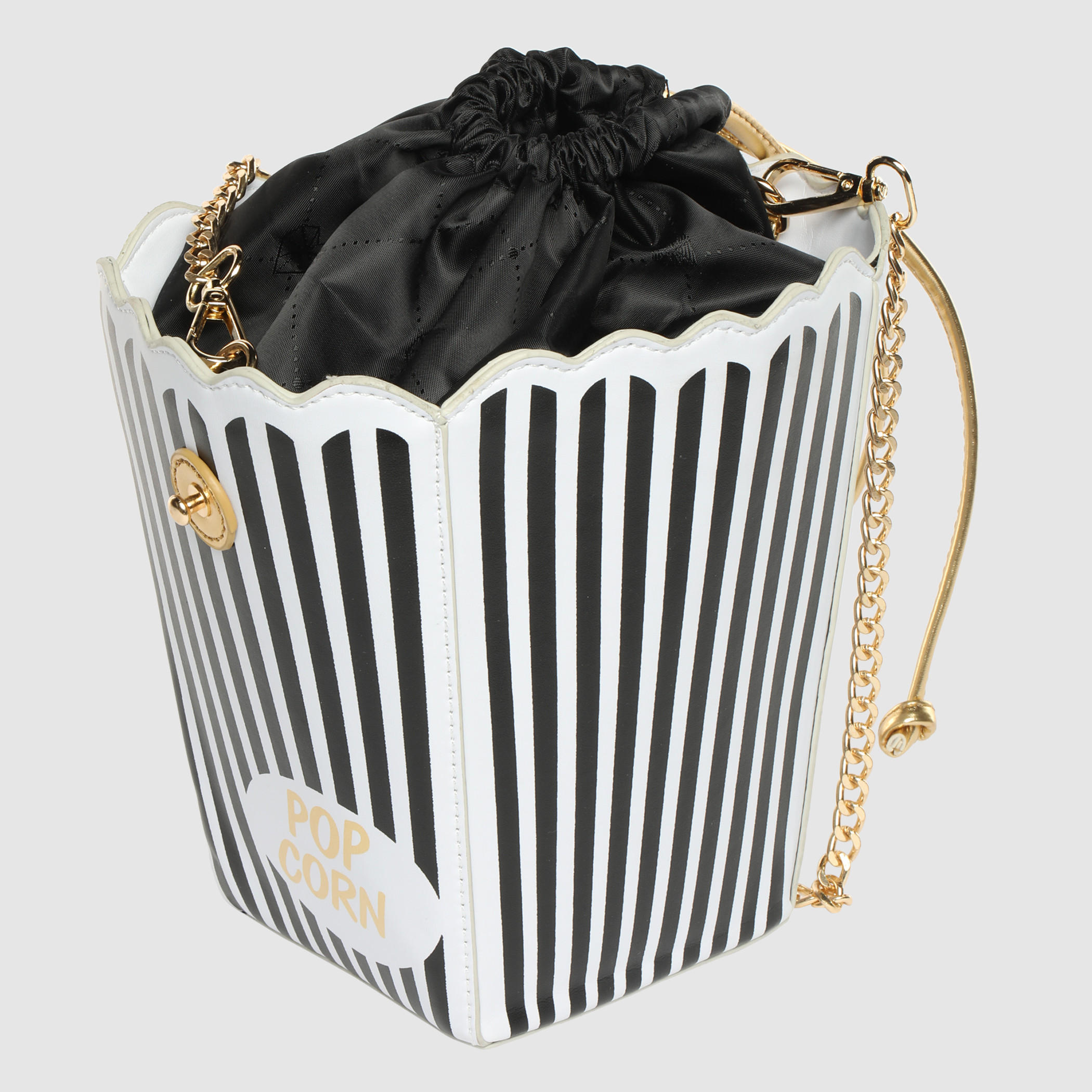 Striped Hand Bag with Drawstring Closure-women-bagsandwallets-handbags-image-2