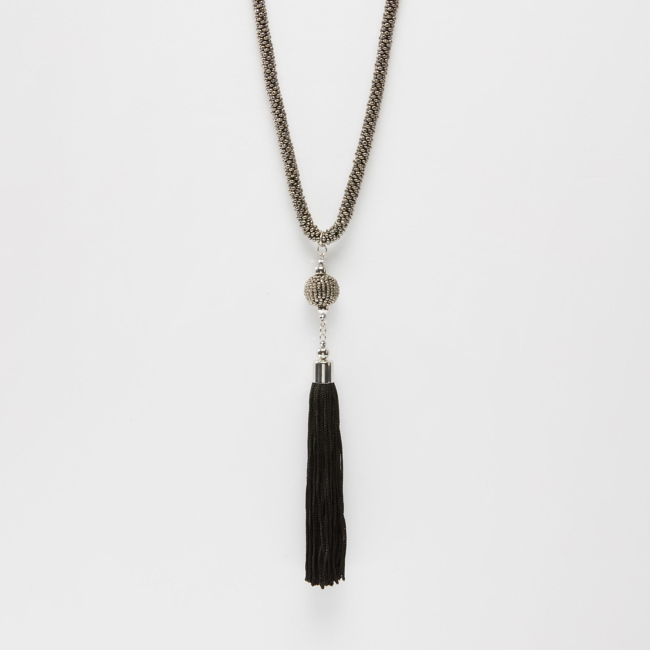 قلادة طويلة مزيّنة بالخرز بشرّابات-women-watchesandjewellery-jewellery-necklacesandpendants-image-1