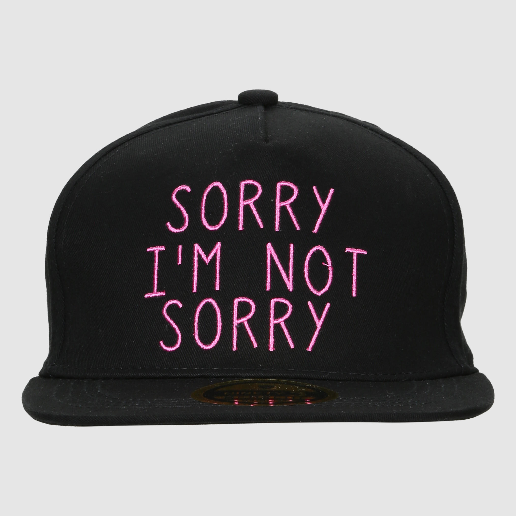 قبعة كاب مطرّزة بثنية إغلاق-women-clothingaccessories-capsandhats-image-1