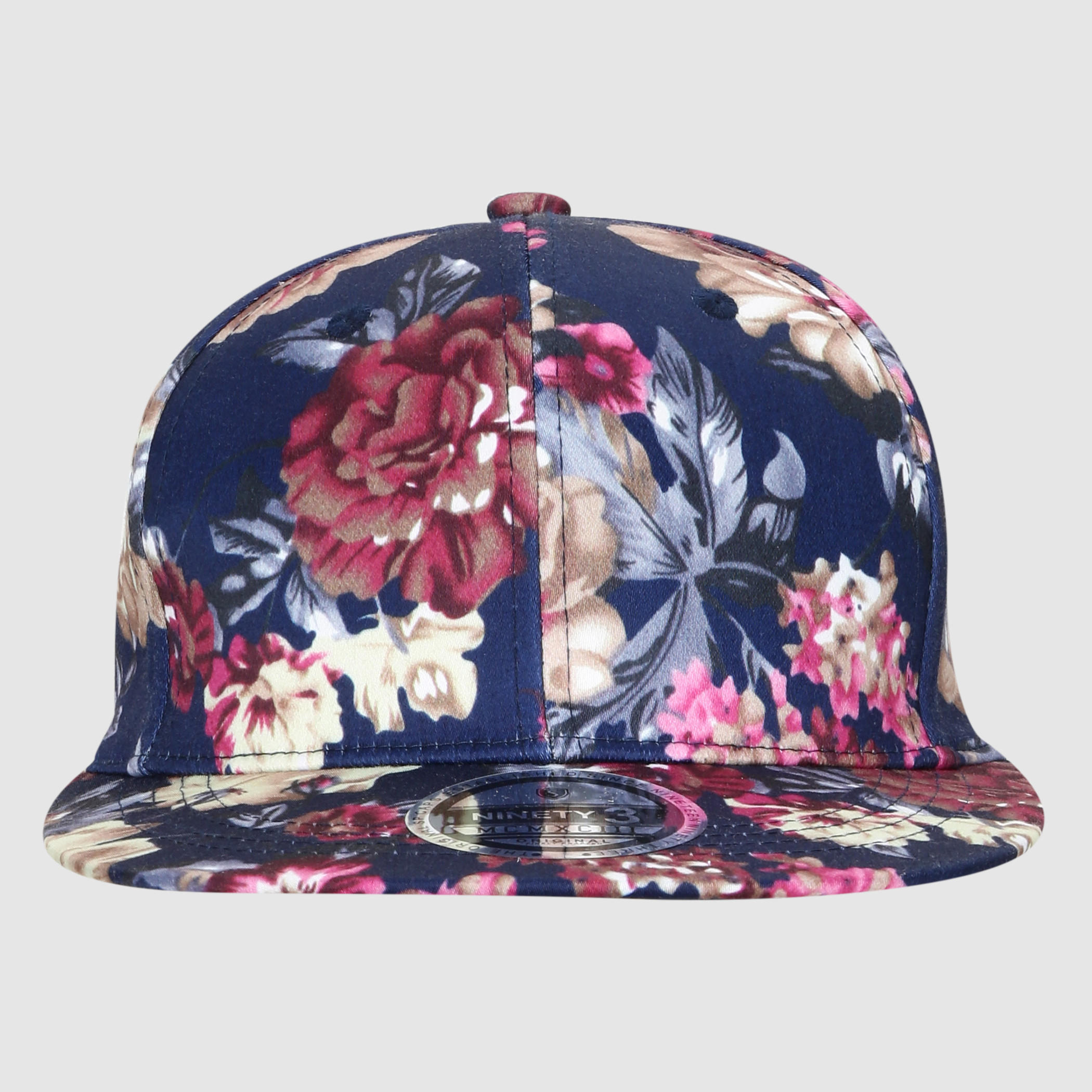 Printed Cap with Tuck-In Closure-women-clothingaccessories-capsandhats-image-1
