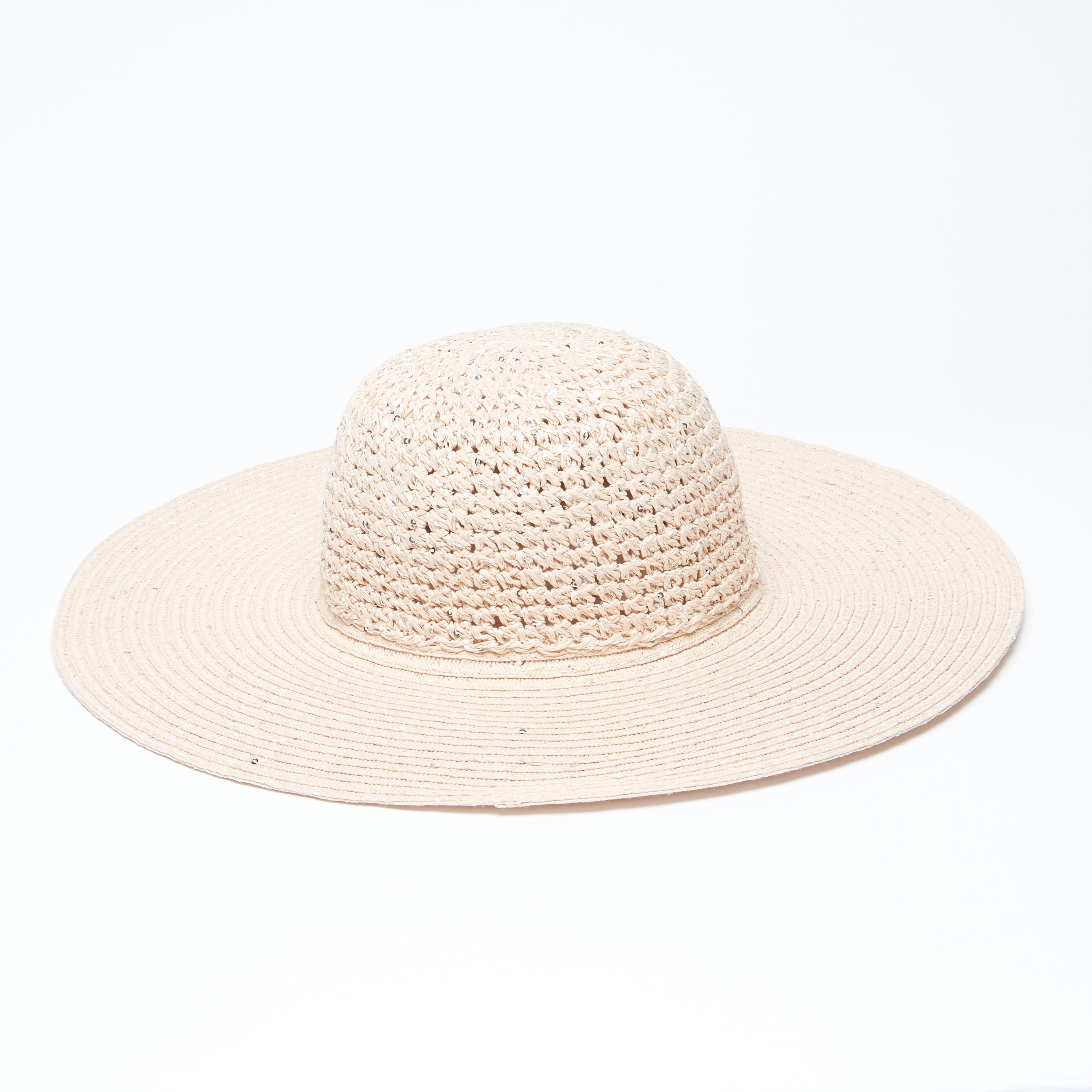 Textured Hat with Sequin Detail-women-clothingaccessories-capsandhats-image-1