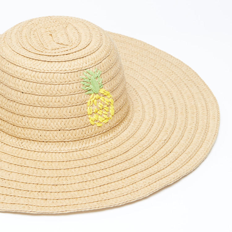 Textured Hat with Embroidery-women-clothingaccessories-capsandhats-image-3