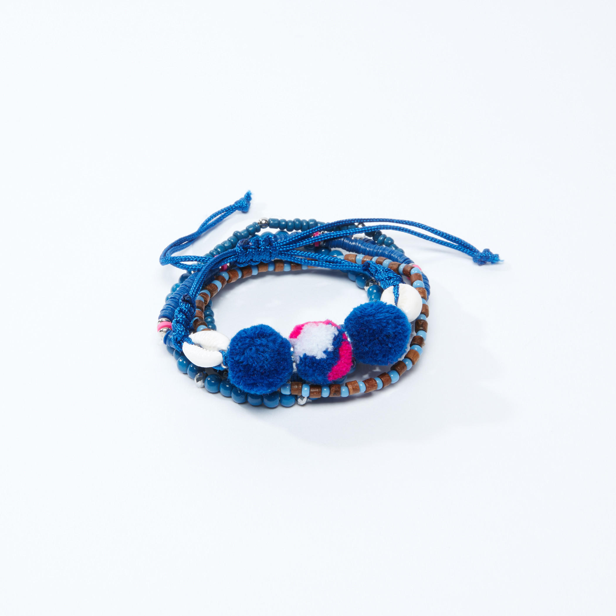 أساور متنوعة - طقم من 6 قطع-women-watchesandjewellery-jewellery-banglesandbracelets-image-2
