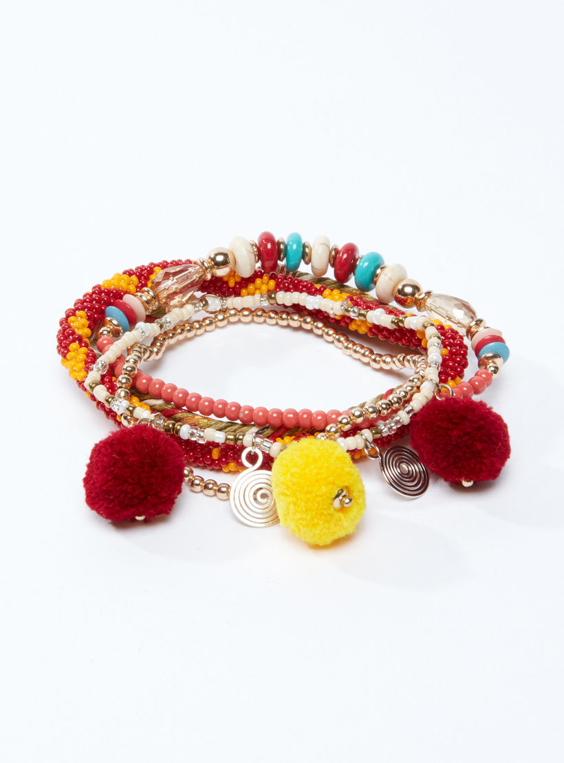Assorted Bracelet - Set of 5-women-watchesandjewellery-jewellery-banglesandbracelets-image-1