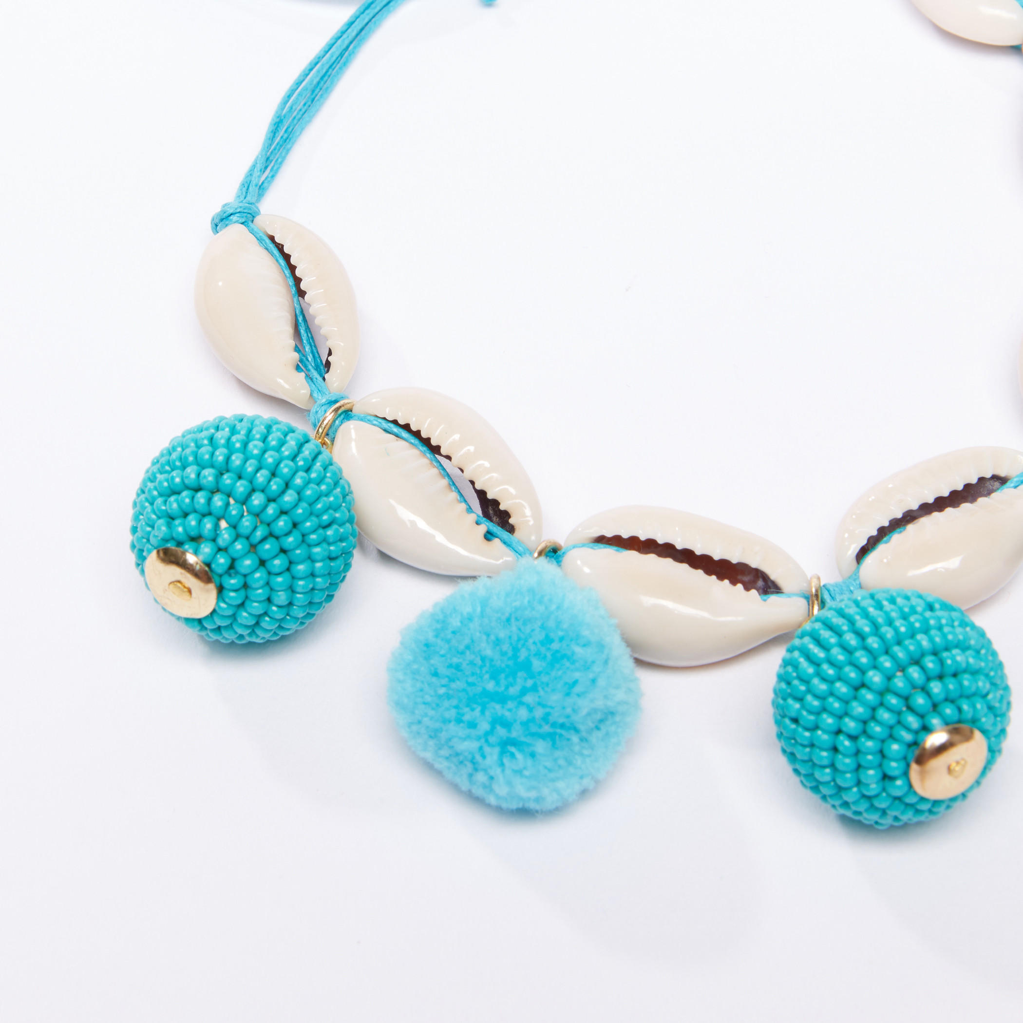 خلخال مزين بكرات بوم بوم - طقم من قطعتين-women-watchesandjewellery-jewellery-anklets-image-2