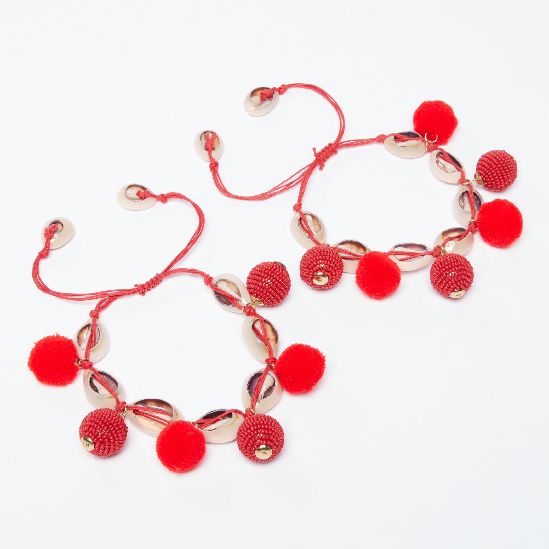 خلخال بتفاصيل خرز - طقم من قطعتين-women-watchesandjewellery-jewellery-anklets-image-3