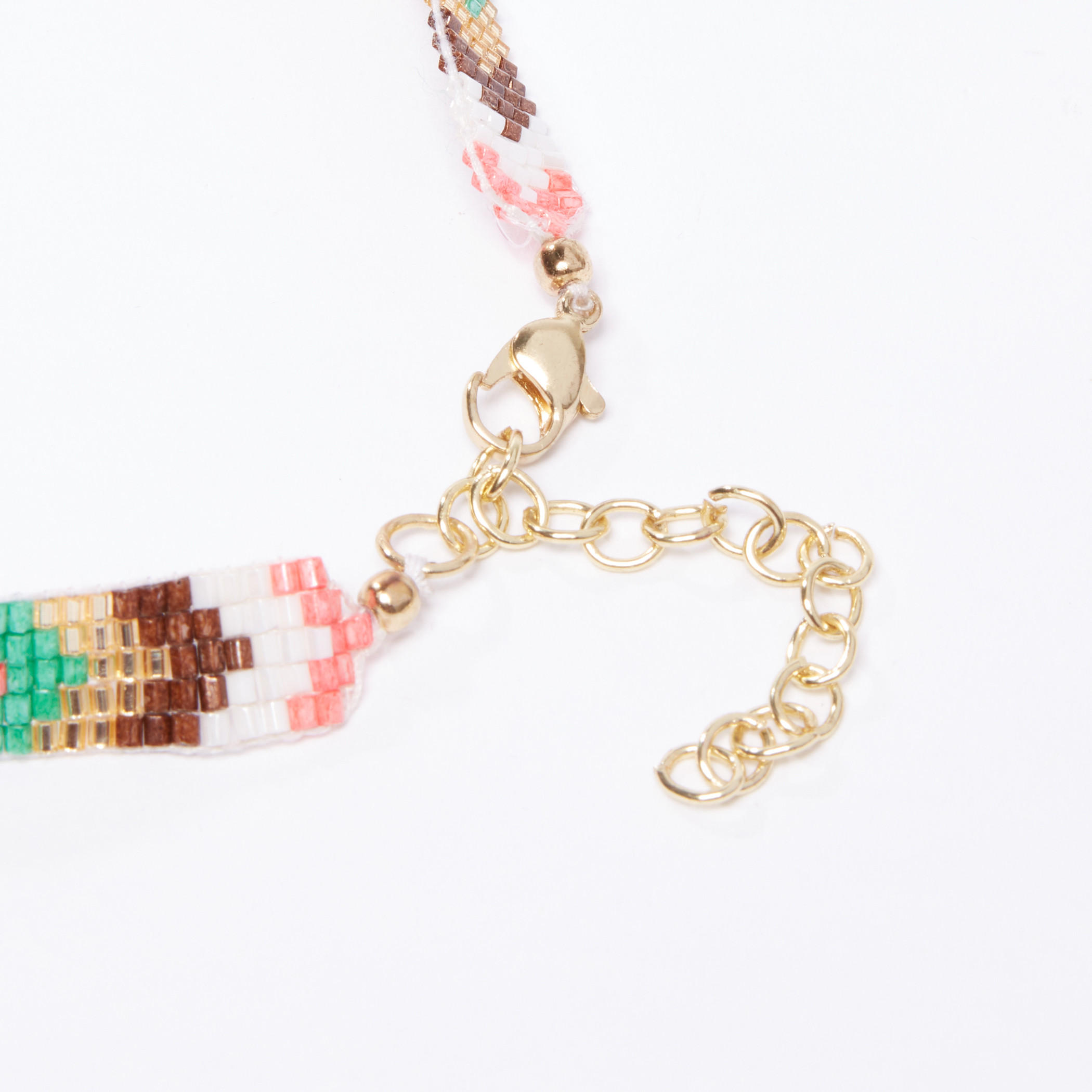 خلخال مزين بالخرز بحزام إصبع ومشبك إغلاق-women-watchesandjewellery-jewellery-anklets-image-3