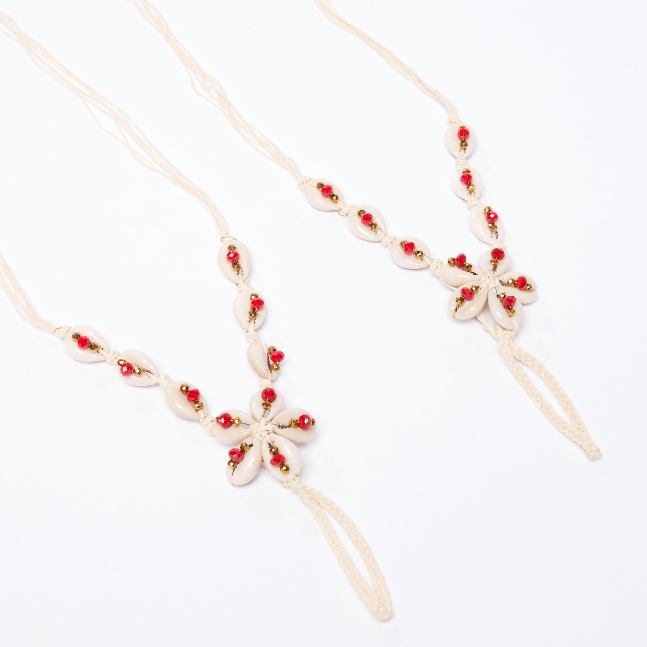 خلخال بتفاصيل خرز - طقم من قطعتين-women-watchesandjewellery-jewellery-anklets-image-3