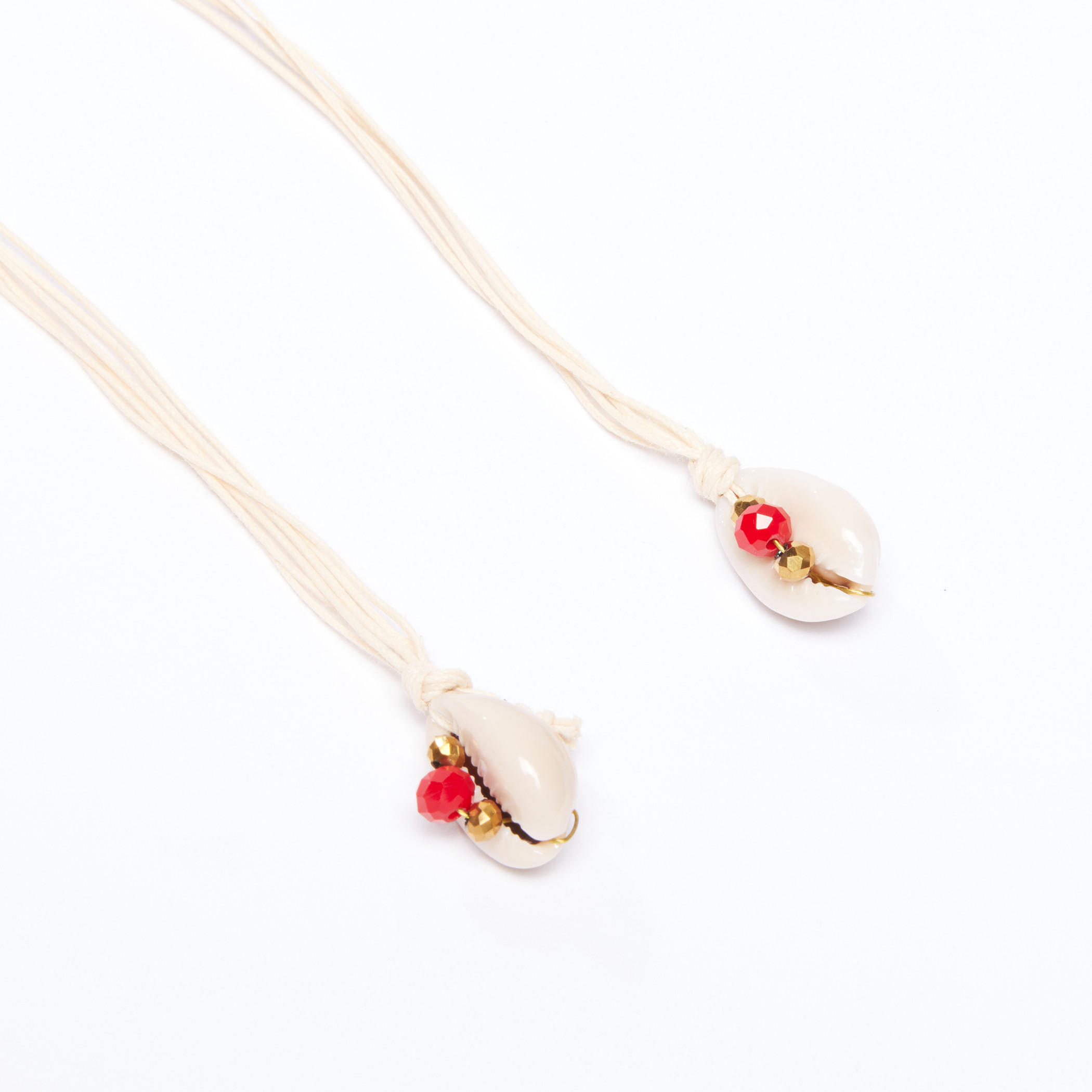 خلخال بتفاصيل خرز - طقم من قطعتين-women-watchesandjewellery-jewellery-anklets-image-1