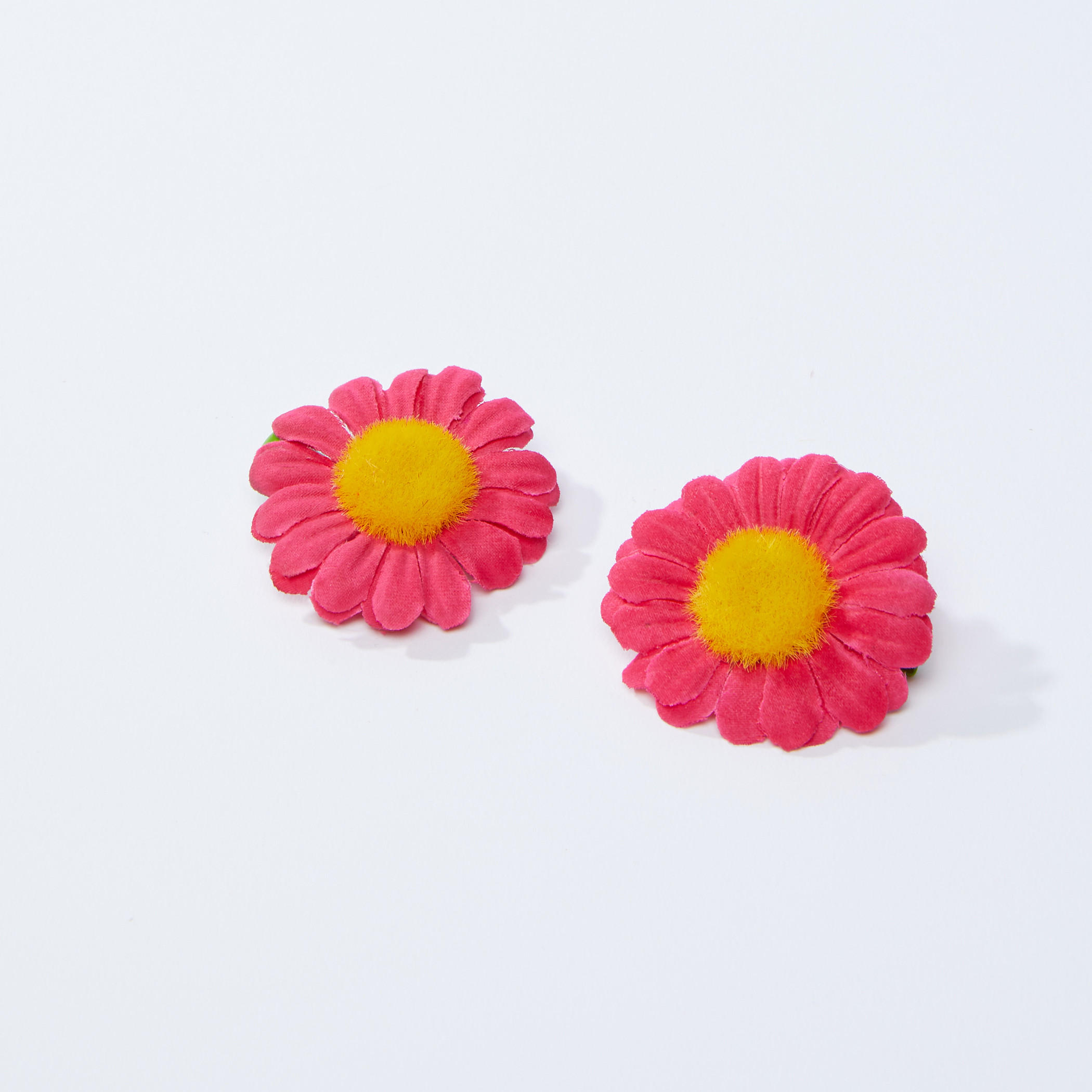 مشابك شعر بتزيينات زهرية من قطعتين-women-hairaccessories-image-1
