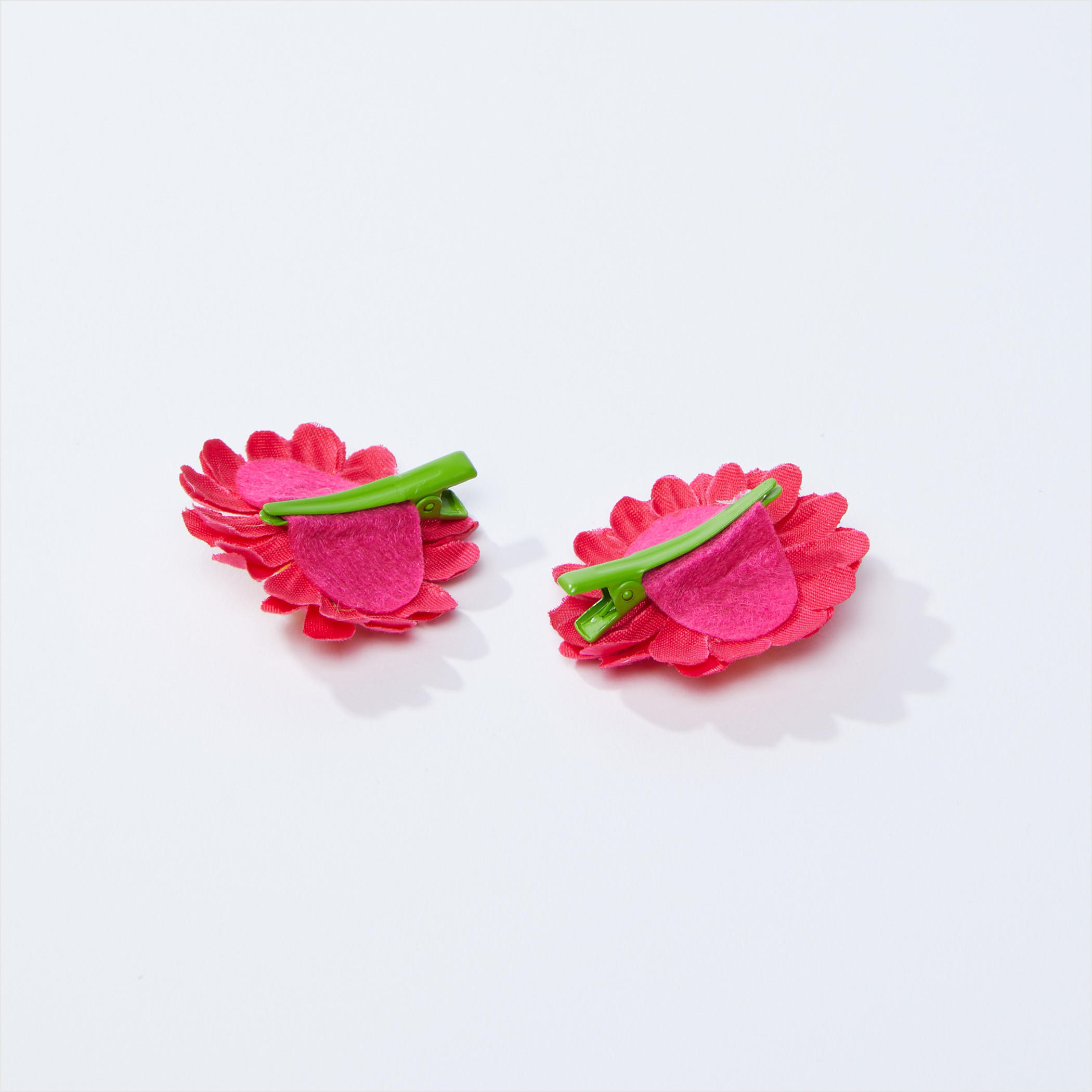 مشابك شعر بتزيينات زهرية من قطعتين-women-hairaccessories-image-2