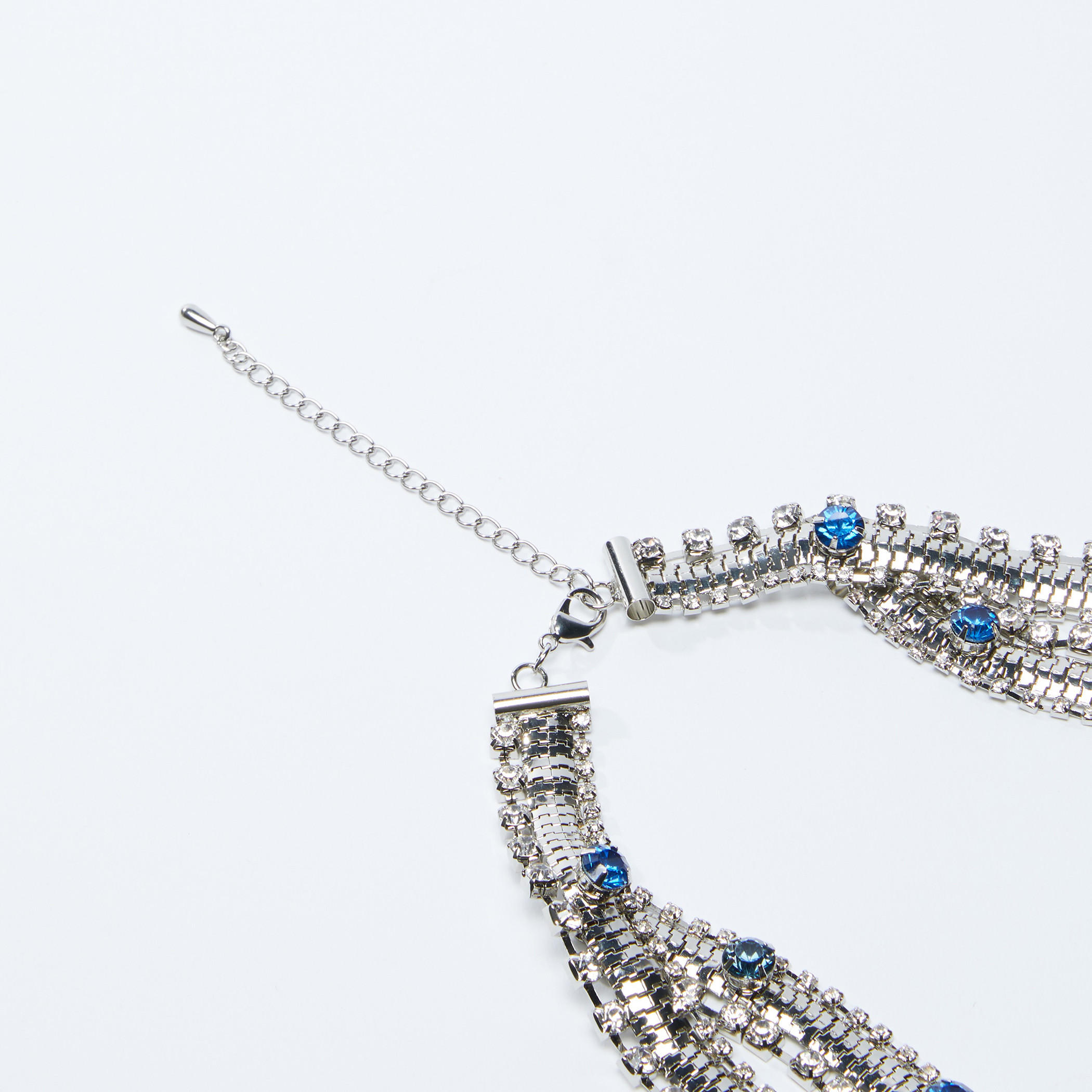 قلادة مرصّعة بطبقات متعددة ومشبك للإغلاق-women-watchesandjewellery-jewellery-necklacesandpendants-image-1