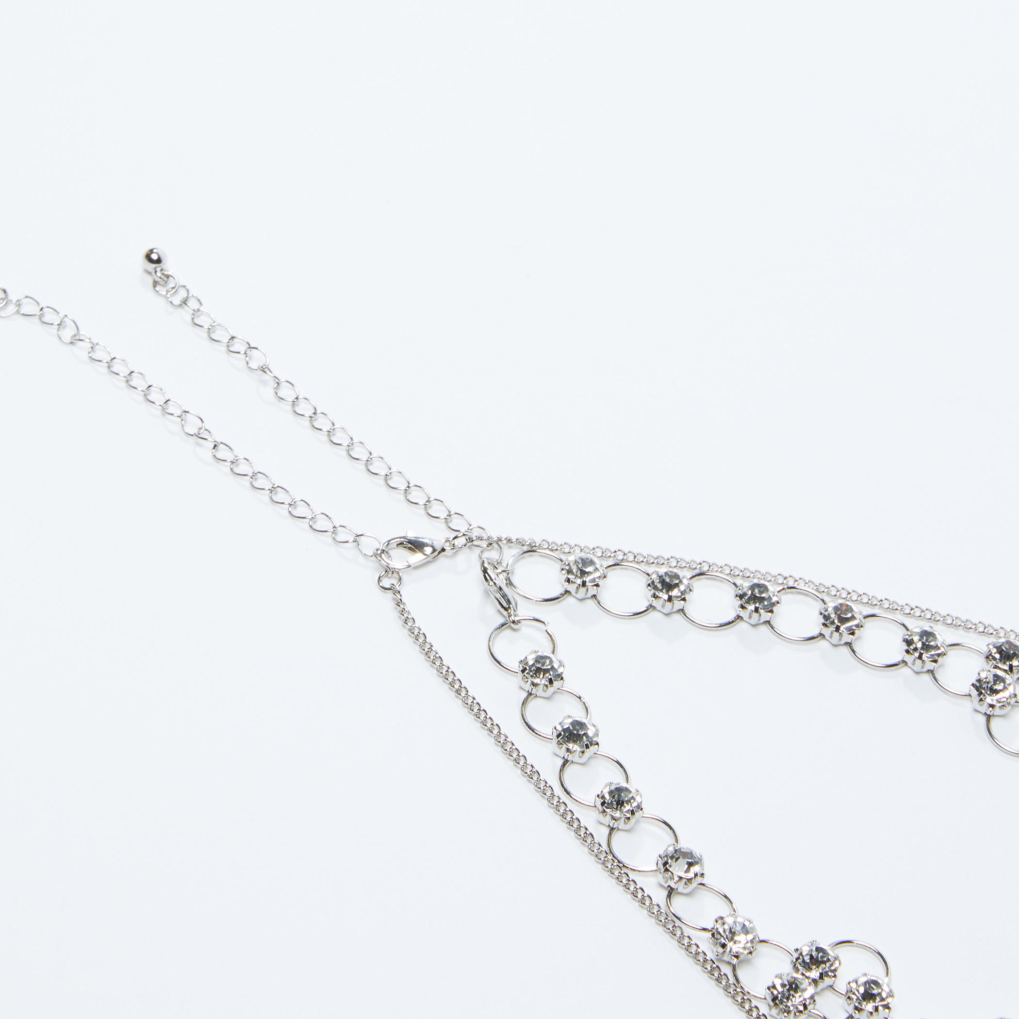 قلادة مرصّعة بطبقات متعددة ومشبك للإغلاق-women-watchesandjewellery-jewellery-necklacesandpendants-image-1
