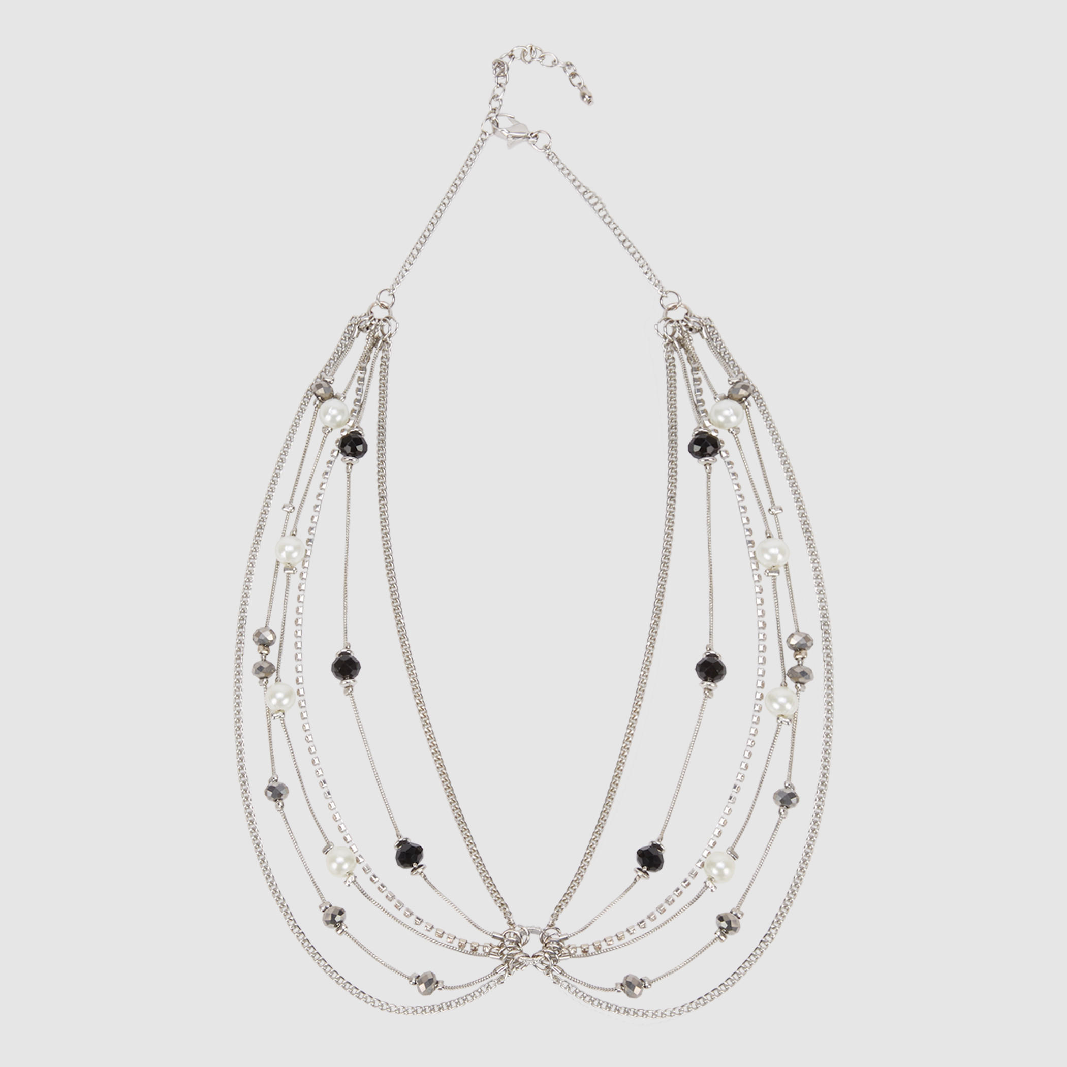 قلادة طوق مزيّنة بشراشيب ومشبك إغلاق-women-watchesandjewellery-jewellery-necklacesandpendants-image-1