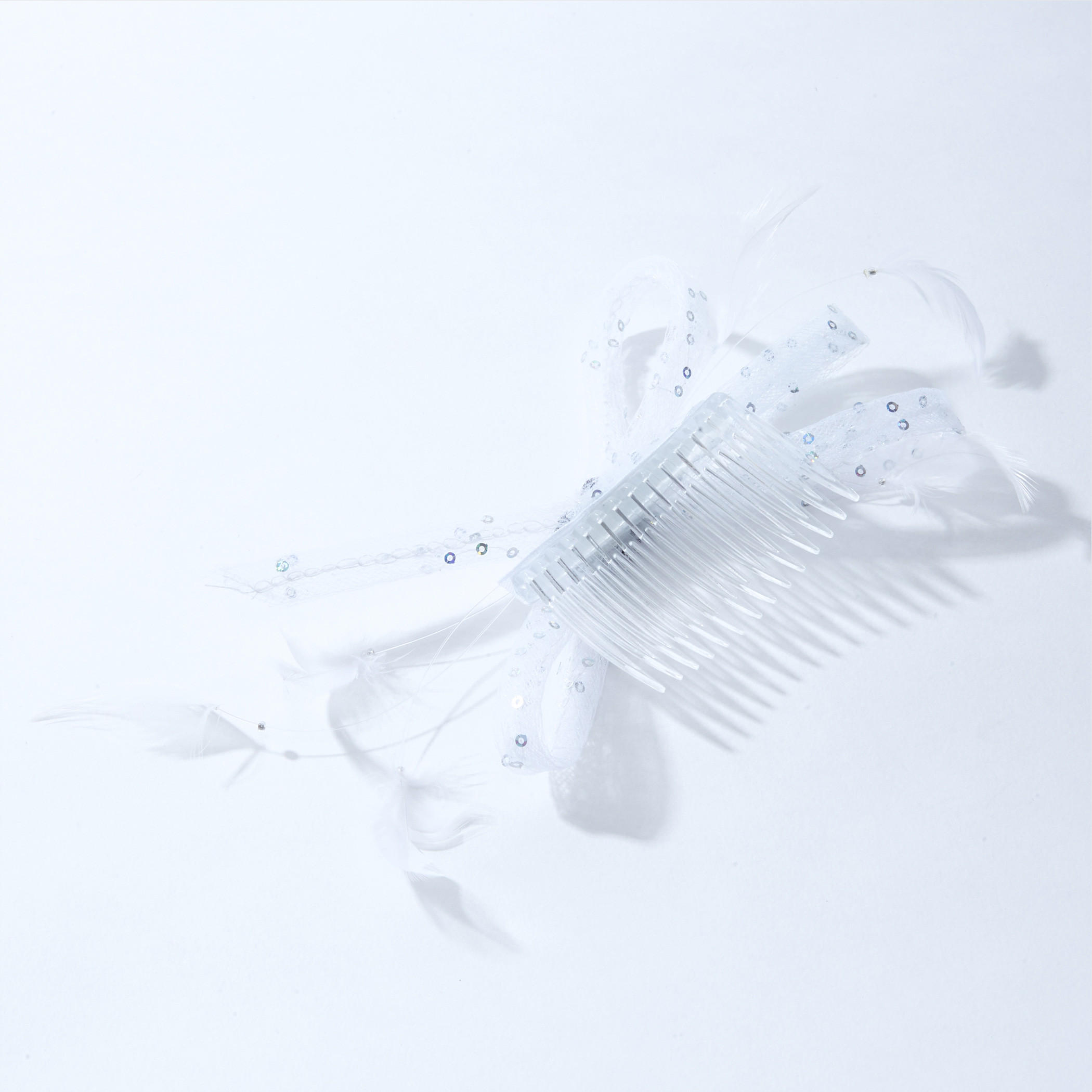 مشط شعر مرصع بمشبك وتفاصيل ترتر-women-hairaccessories-image-2