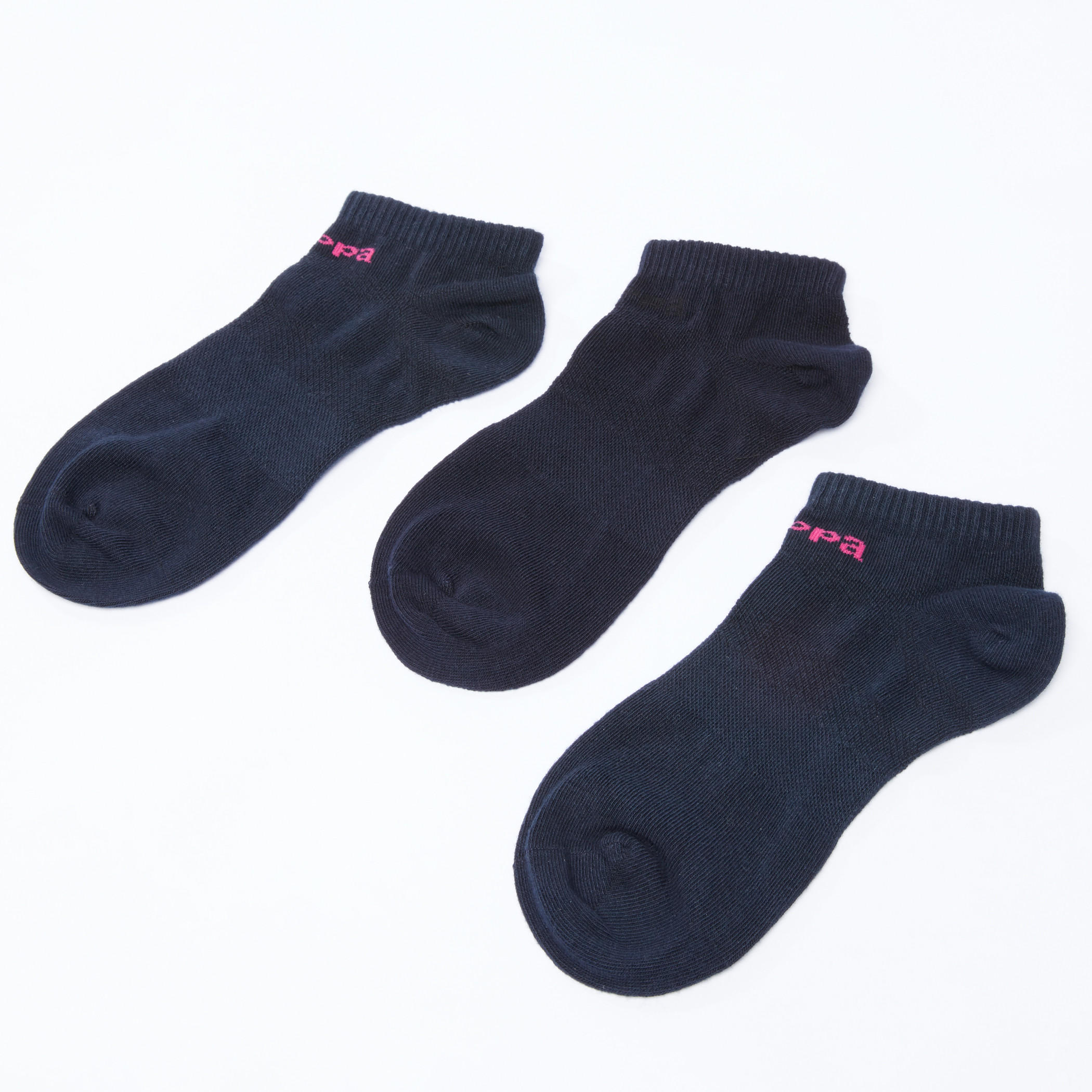 جوارب مضلعة بطول الكاحل من كابا - طقم من 3 أزواج-women-socksandstockings-image-2
