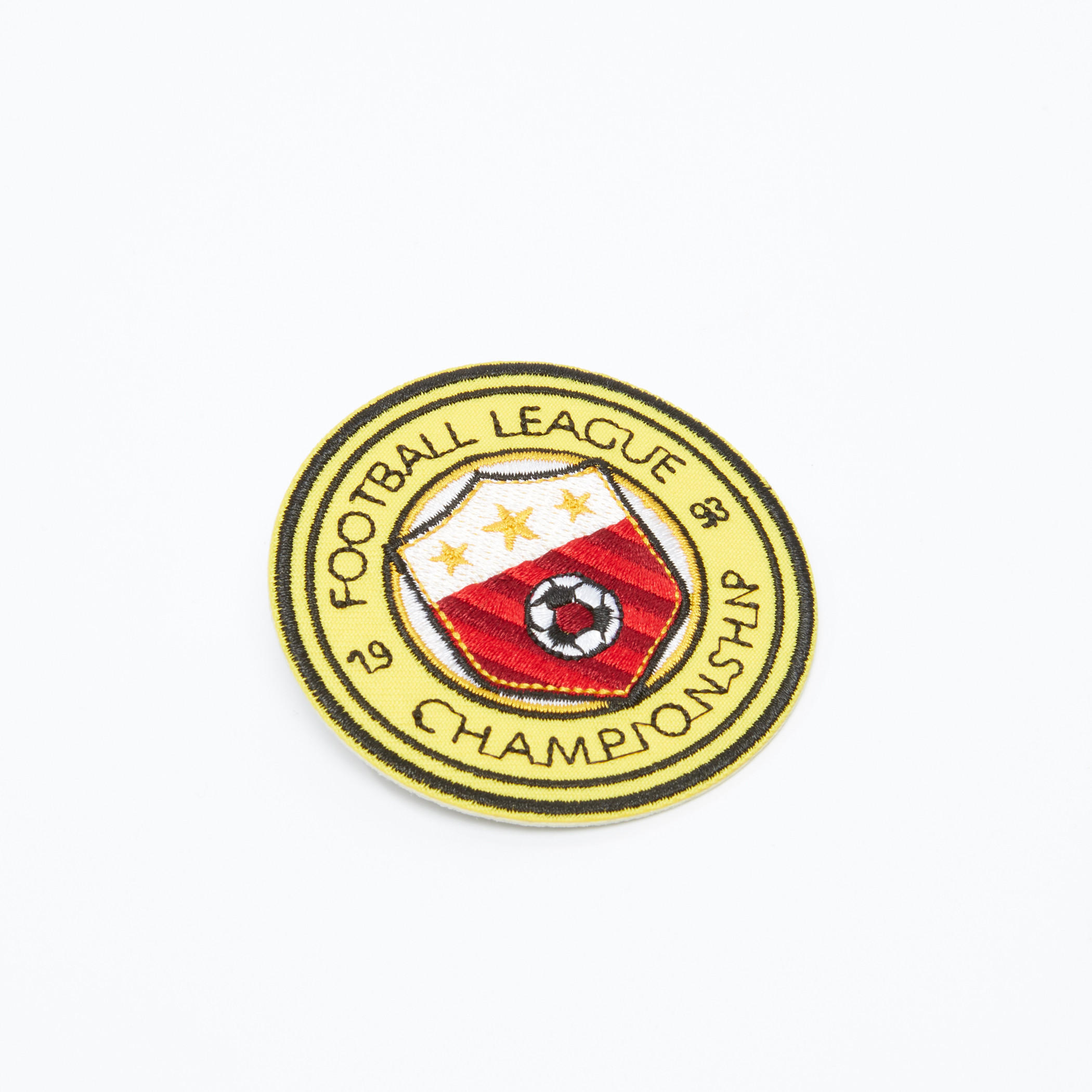 Football League Championship Embroidered Badge with Safety Clasp-women-clothingaccessories-novelties-image-1