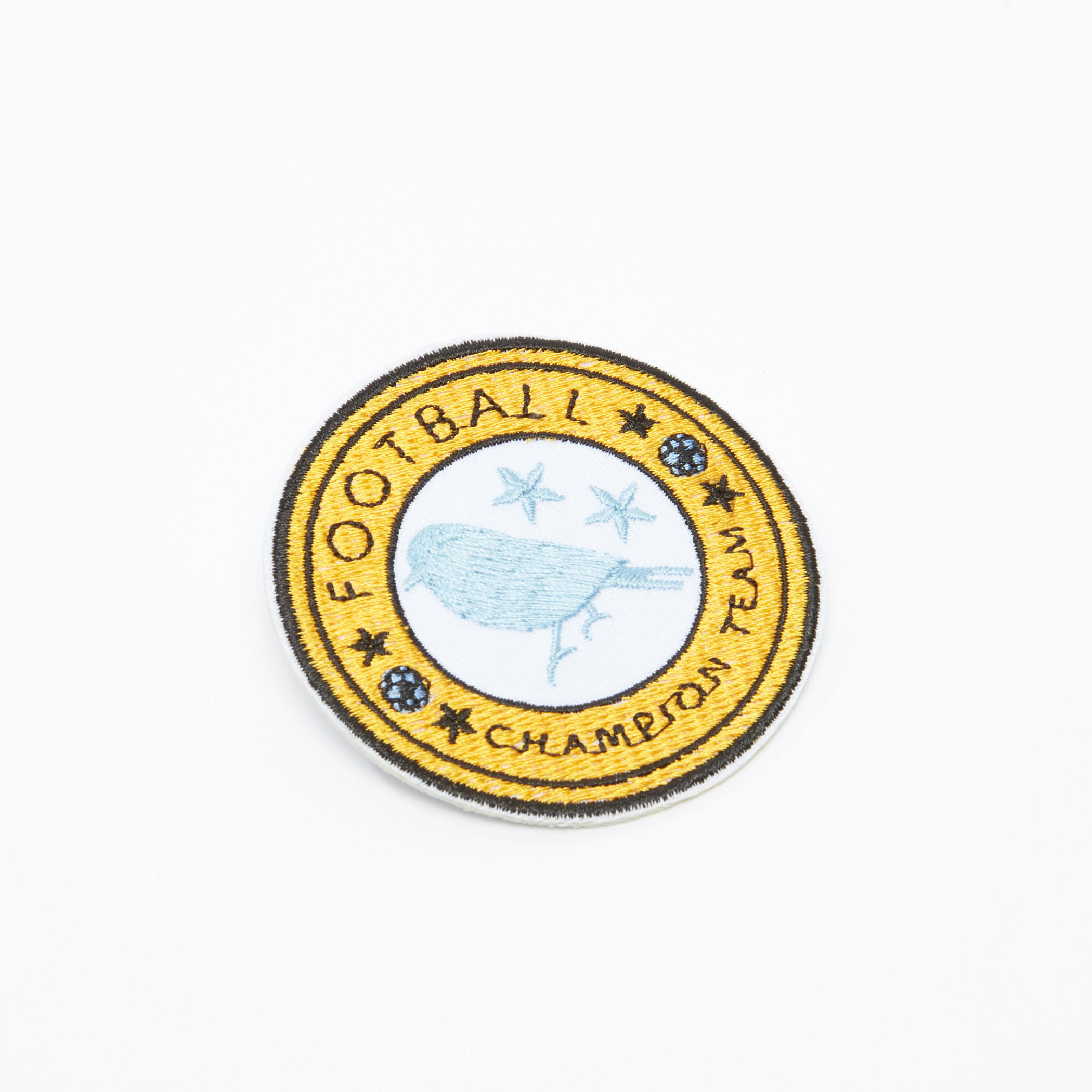Football Championship Team Embroidered Badge with Safety Clasp-women-clothingaccessories-novelties-image-1