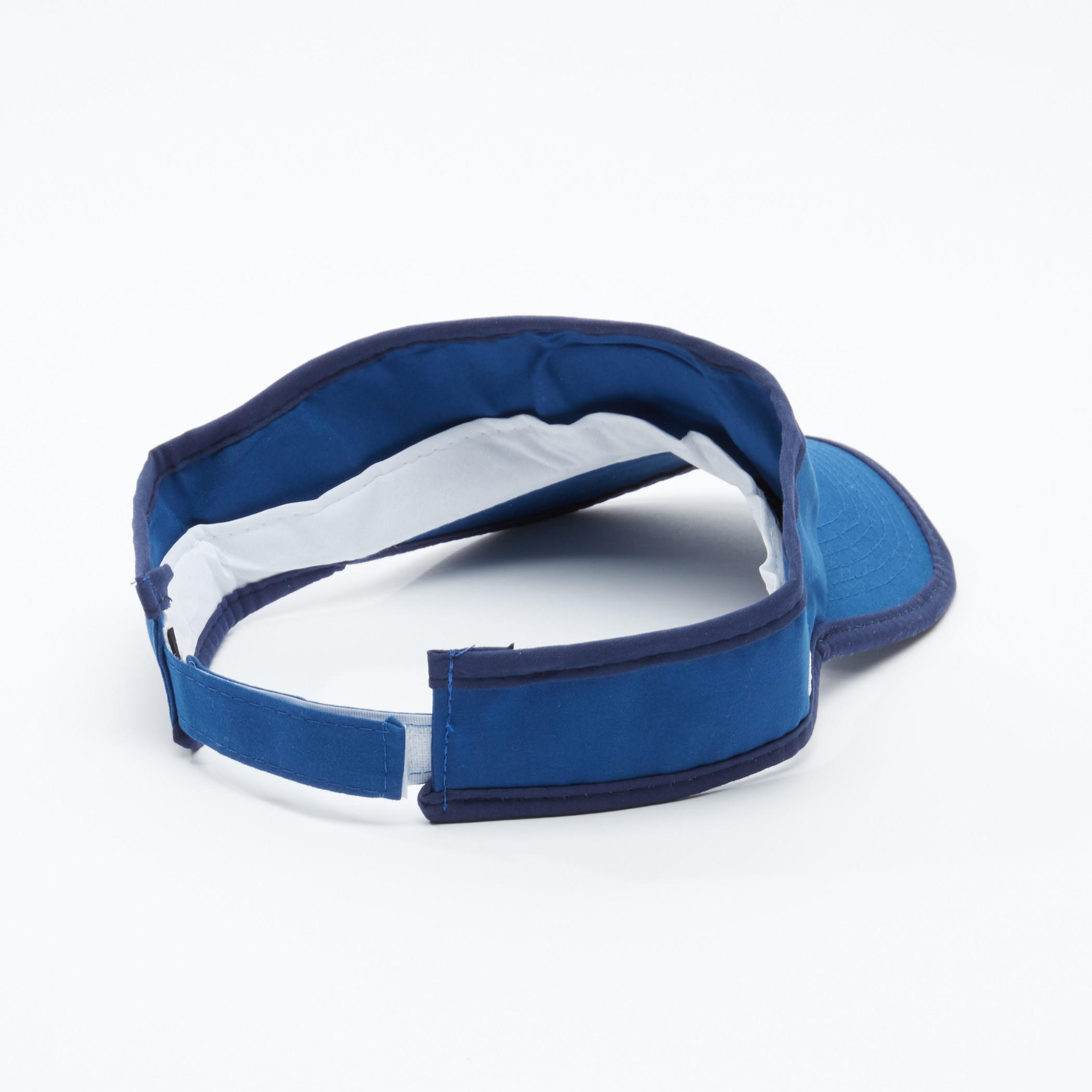 Embroidered Visor Cap with Hook and Loop Closure-women-clothingaccessories-capsandhats-image-2