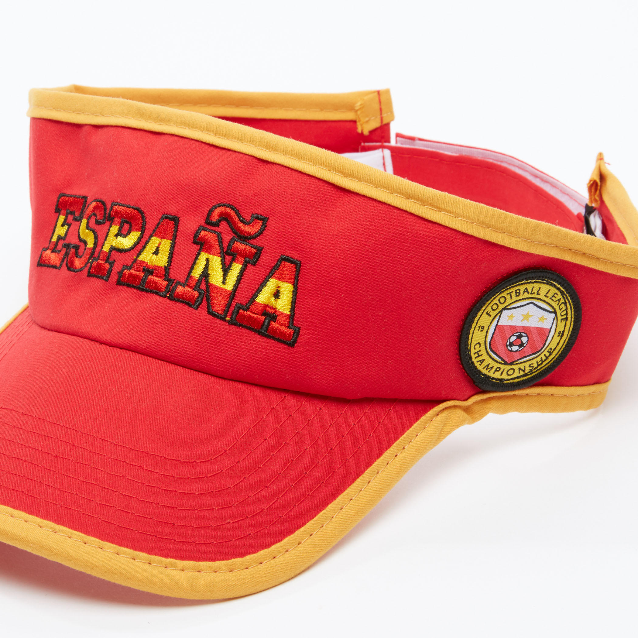 Spain Embroidered Visor Cap with Snap Closure-women-clothingaccessories-capsandhats-image-3