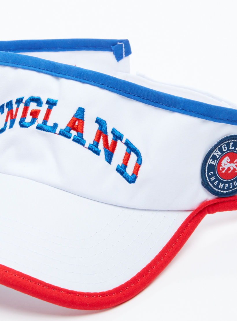 England Embroidered Visor Cap with Snap Closure-women-clothingaccessories-capsandhats-image-3