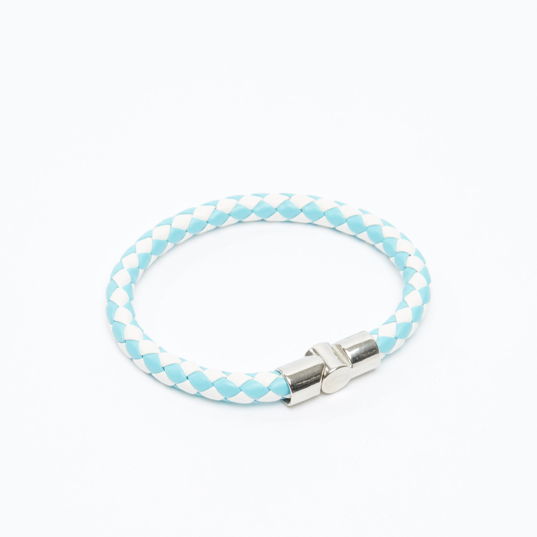 شريطة معصم بارزة الملمس بتفاصيل ميتاليك -men-watchesandjewellery-bracelets-image-3