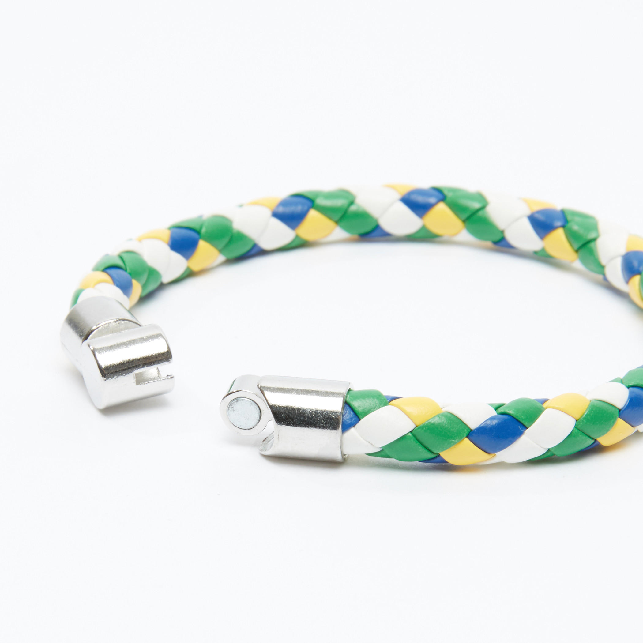 شريطة معصم بارزة الملمس بتفاصيل ميتاليك -men-watchesandjewellery-necklacesandpendants-image-3