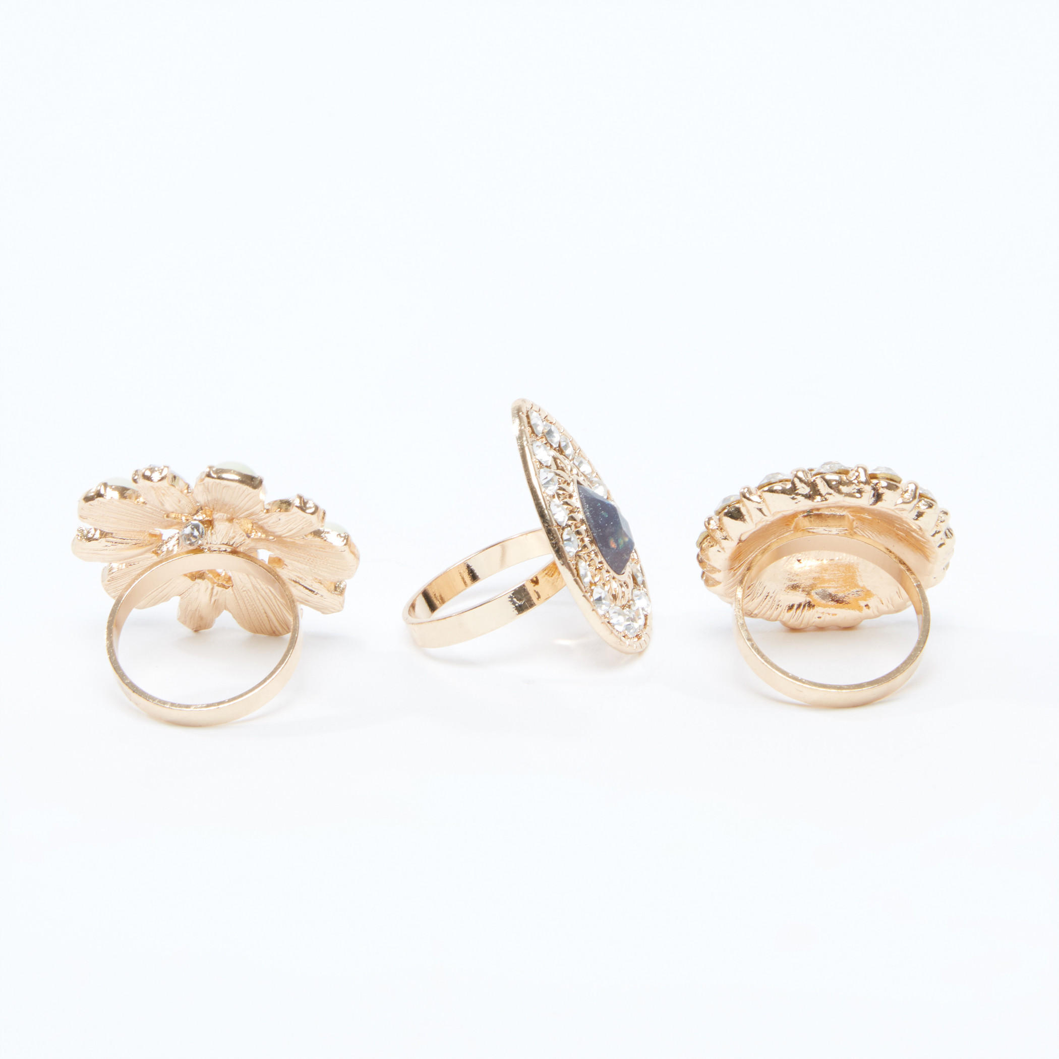 Studded Finger Ring - Set of 3-women-watchesandjewellery-jewellery-rings-image-3