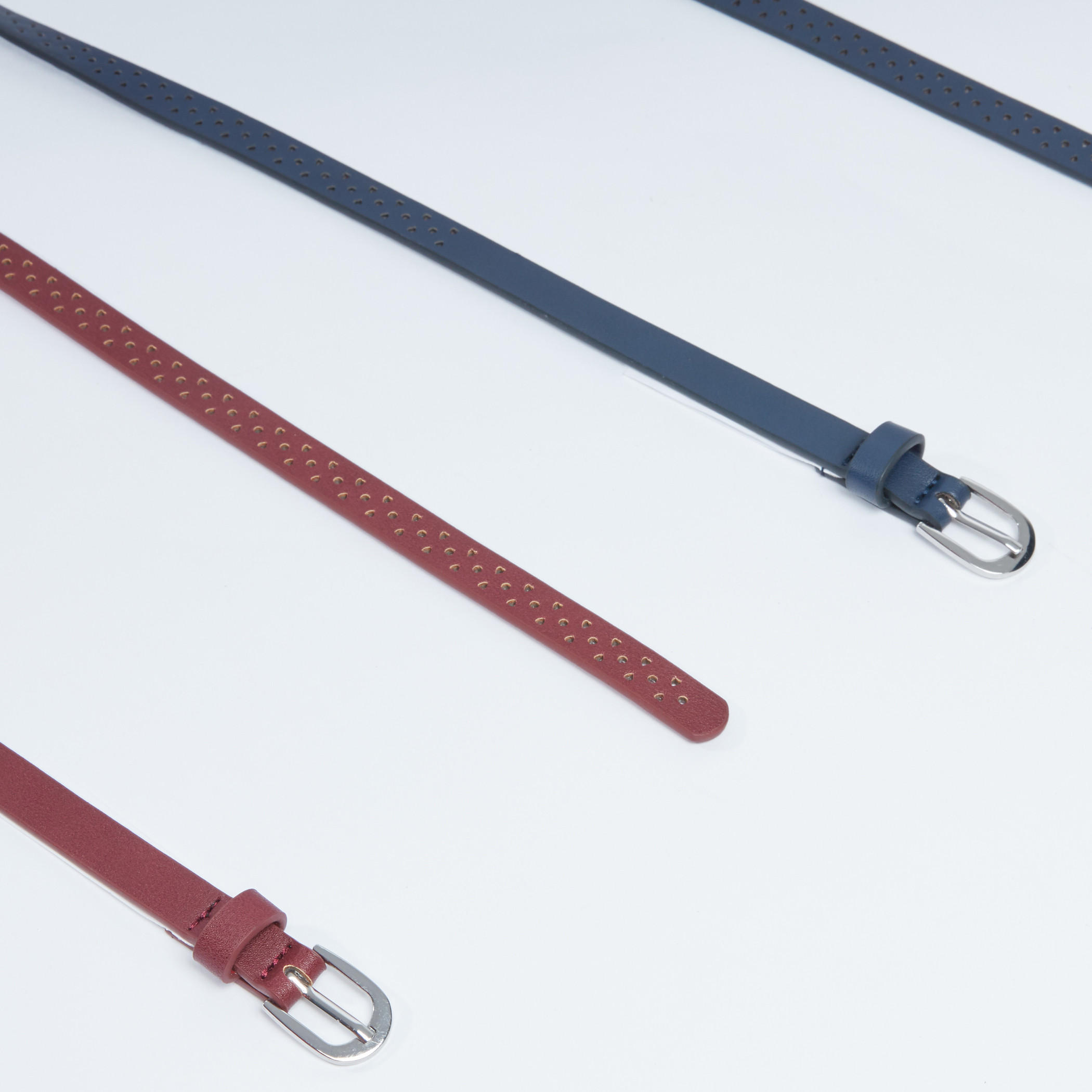 Laser Cut Detail Belt with Pin Buckle – Set of 2-women-clothingaccessories-belts-image-3