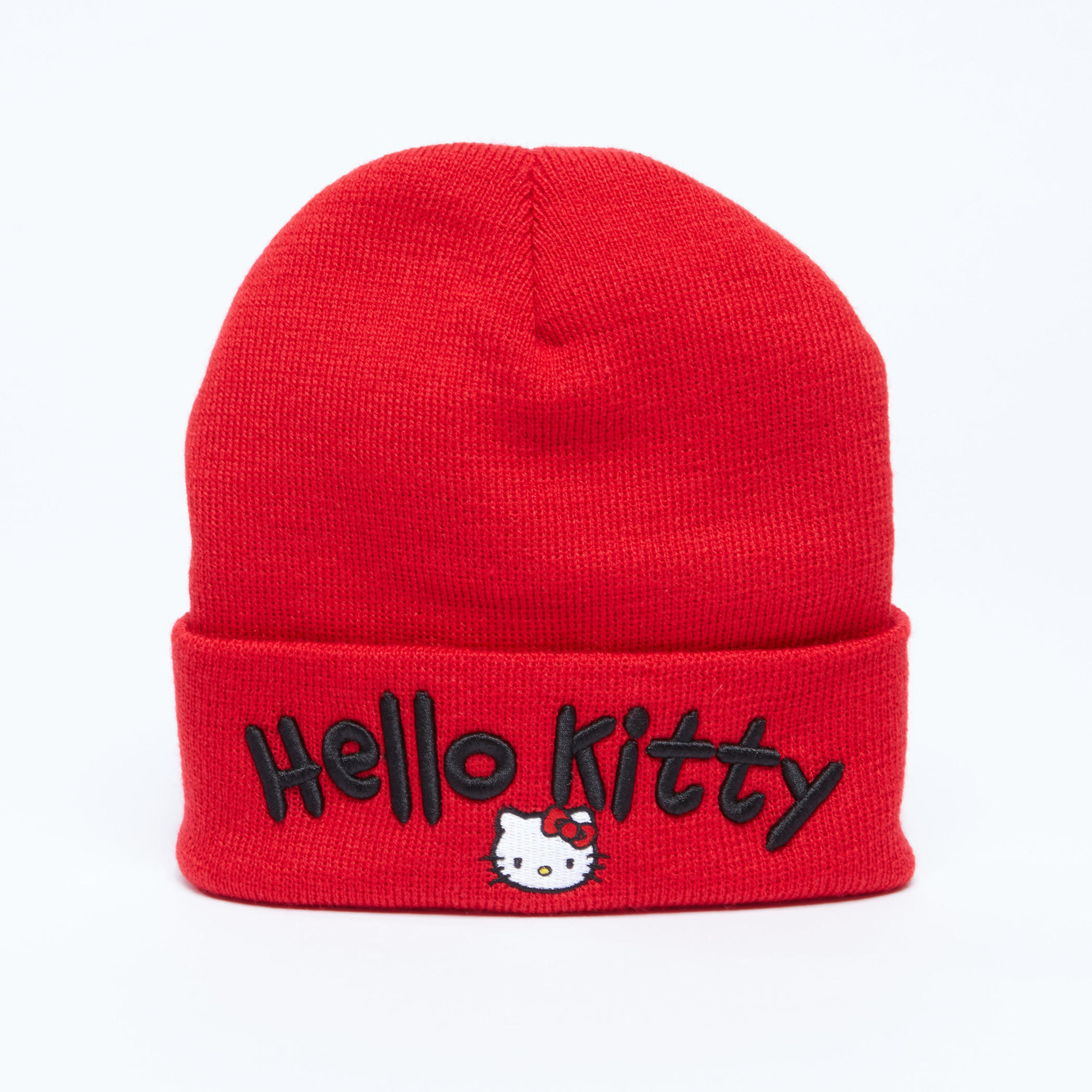 كاب بيني بتطريز هاللو كيتي-women-clothingaccessories-capsandhats-image-1