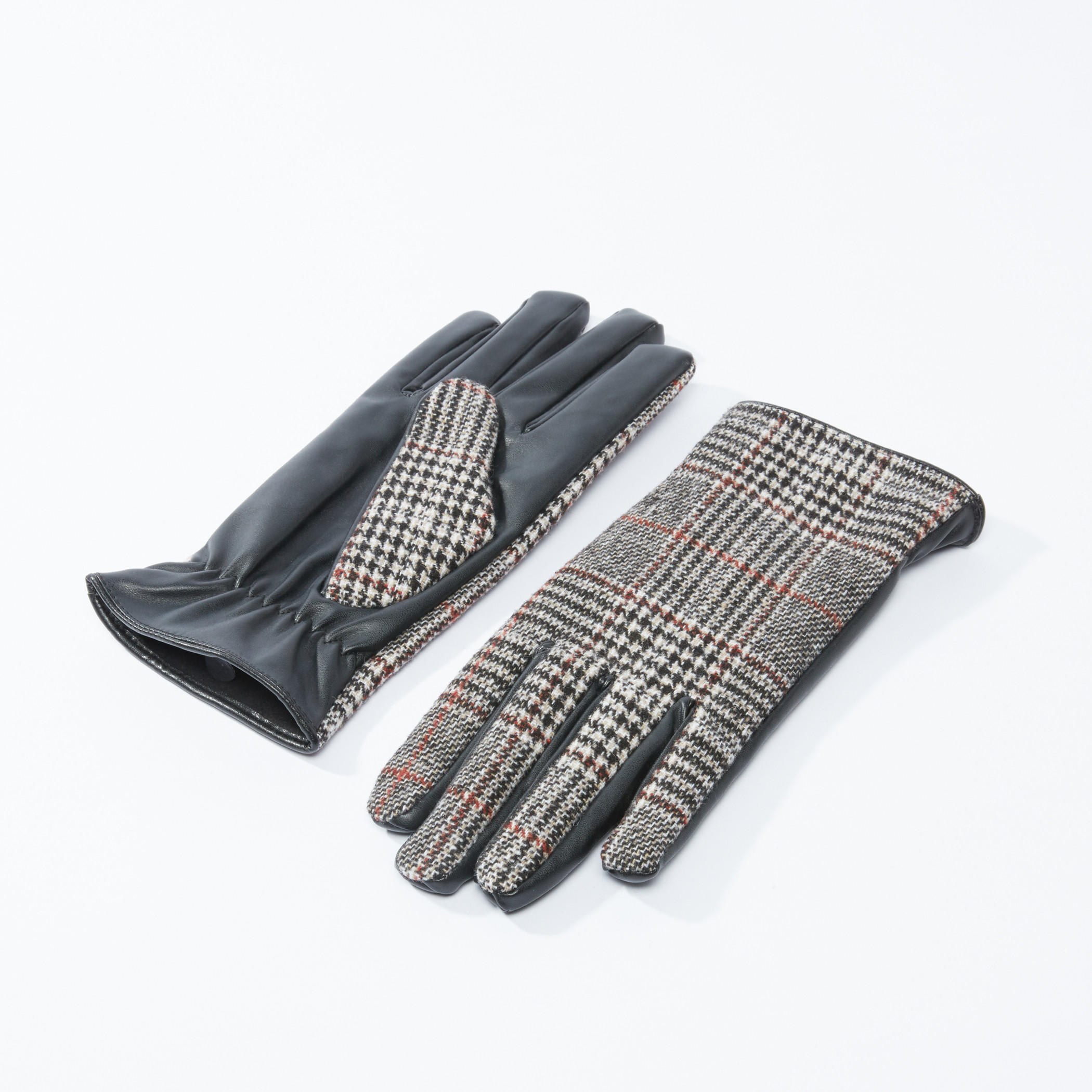 قفازات بارزة الملمس-women-clothingaccessories-gloves-image-2