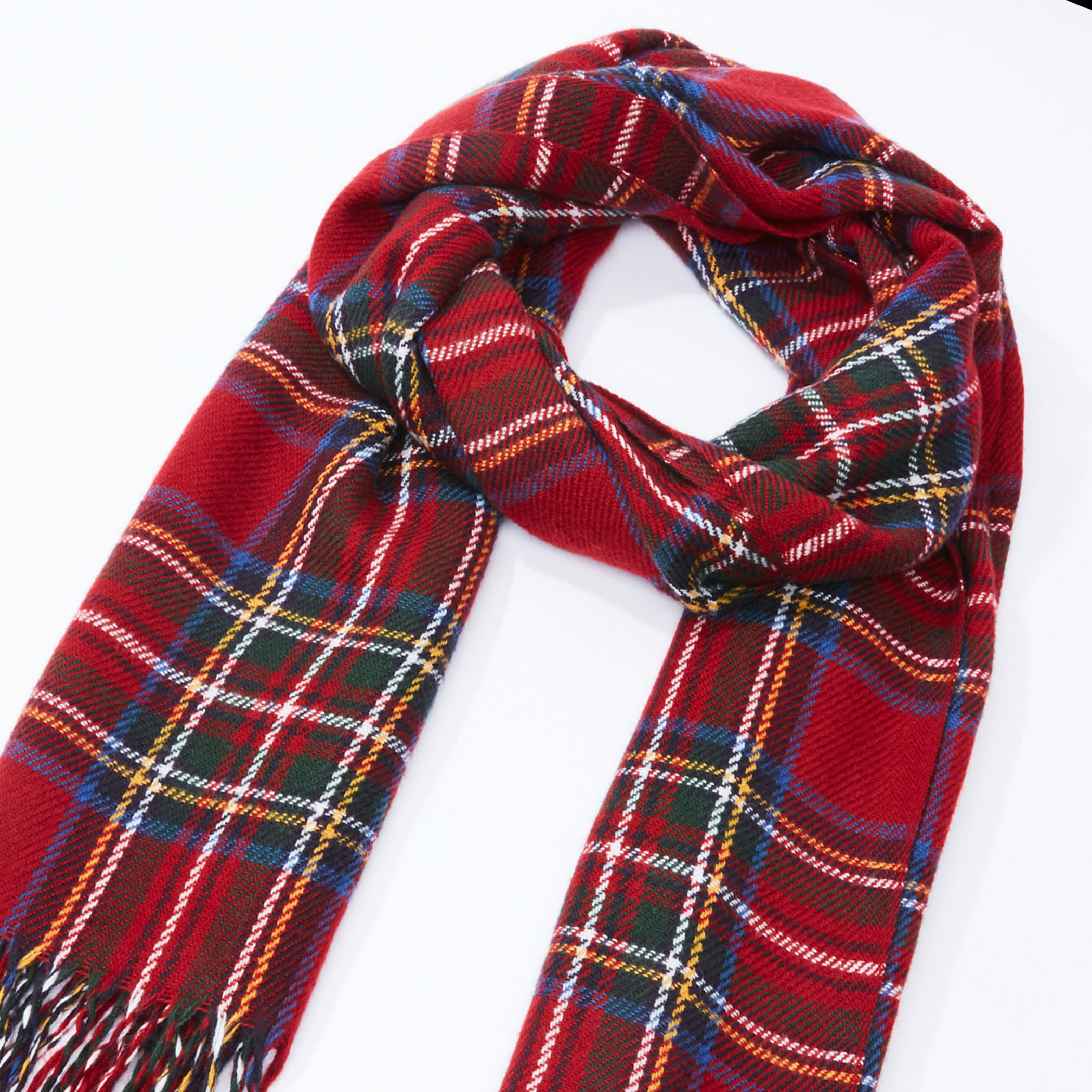 Chequered Scarf with Fringes-women-clothingaccessories-scarves-image-2