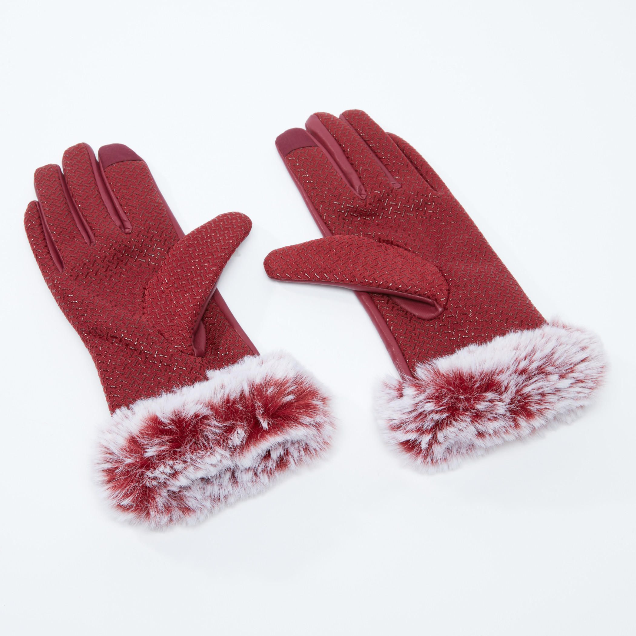 قفازات بتفاصيل قطيفة وخياطة-women-clothingaccessories-gloves-image-2