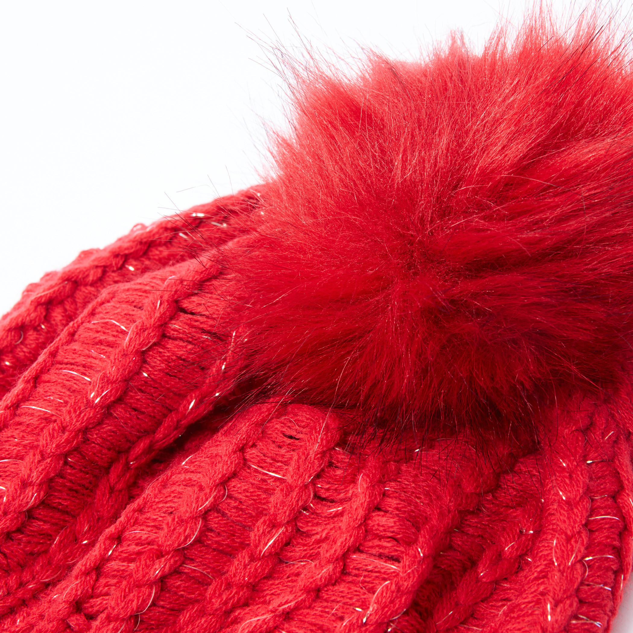 سكارف بشُرّابات مع قبعة بيني-women-clothingaccessories-scarves-image-6