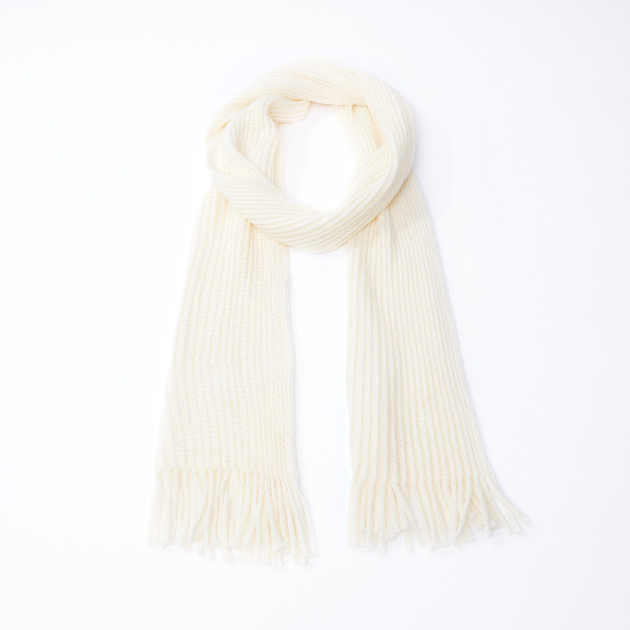 سكارف بشُرّابات مع قبعة بيني-women-clothingaccessories-scarves-image-3