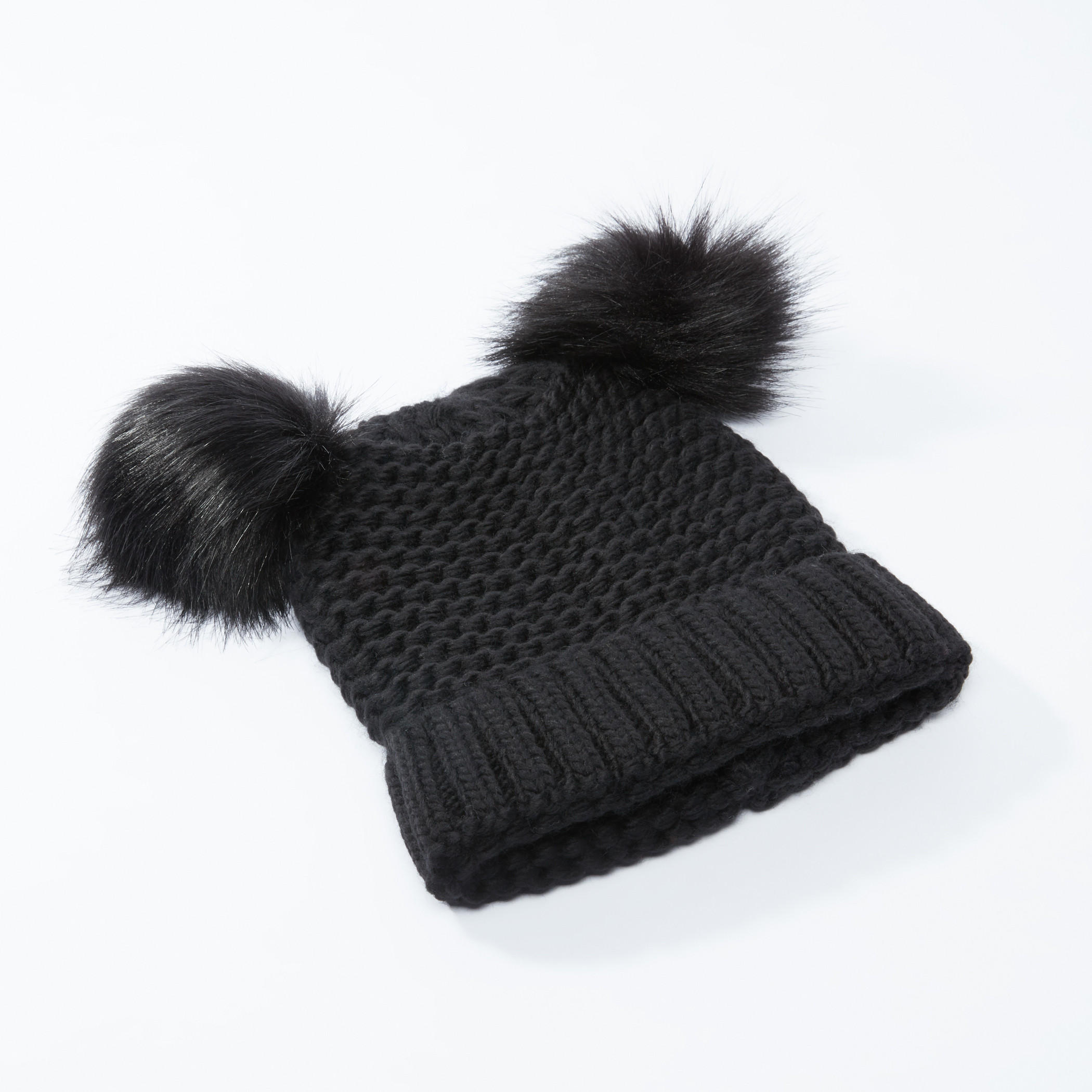 Plush Detail Beanie Cap-women-clothingaccessories-capsandhats-image-1
